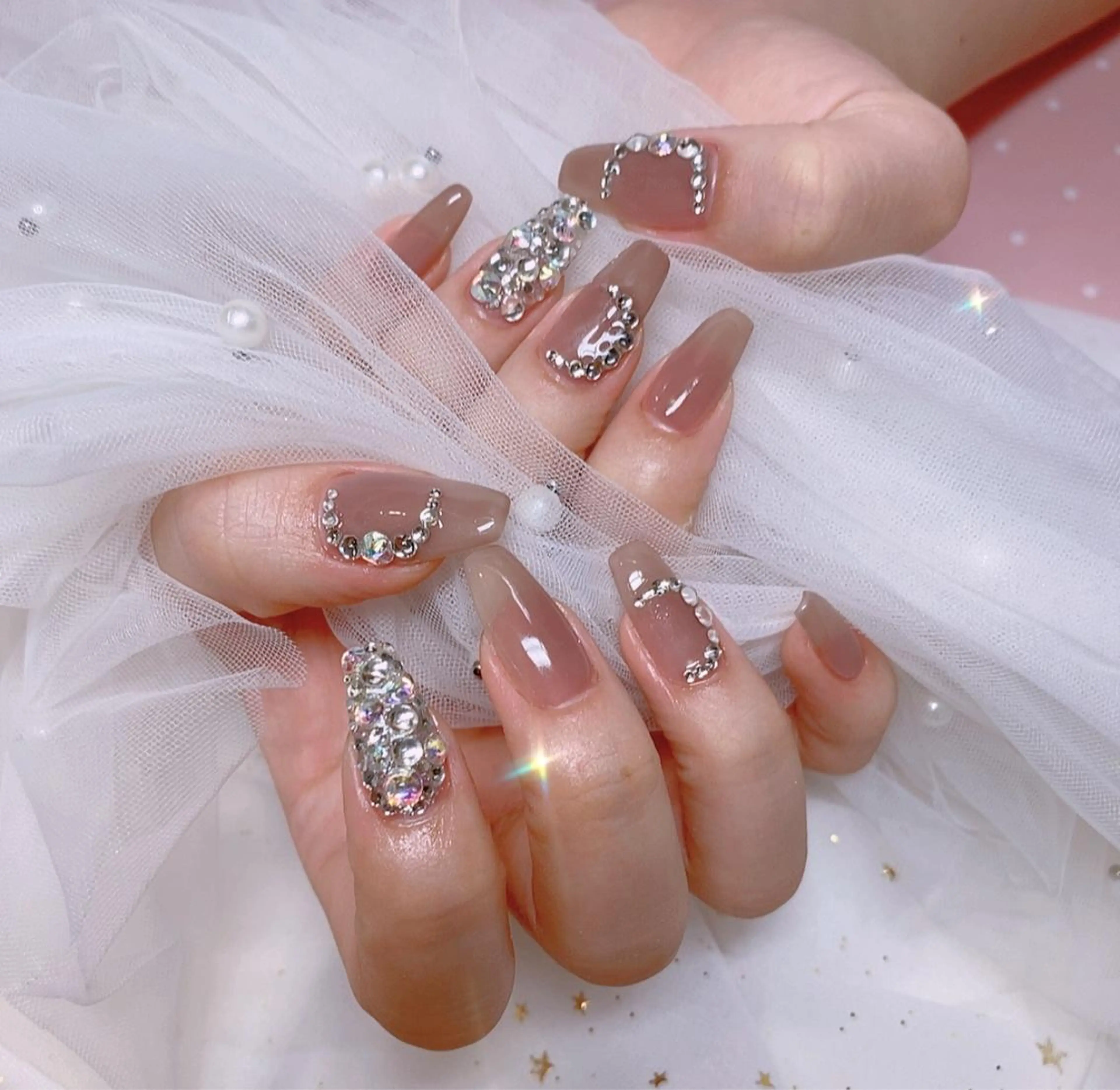 ネイル 長さ出し ジェルネイル 持ち込み Nail Salon kihi大塚店のネイルデザイン