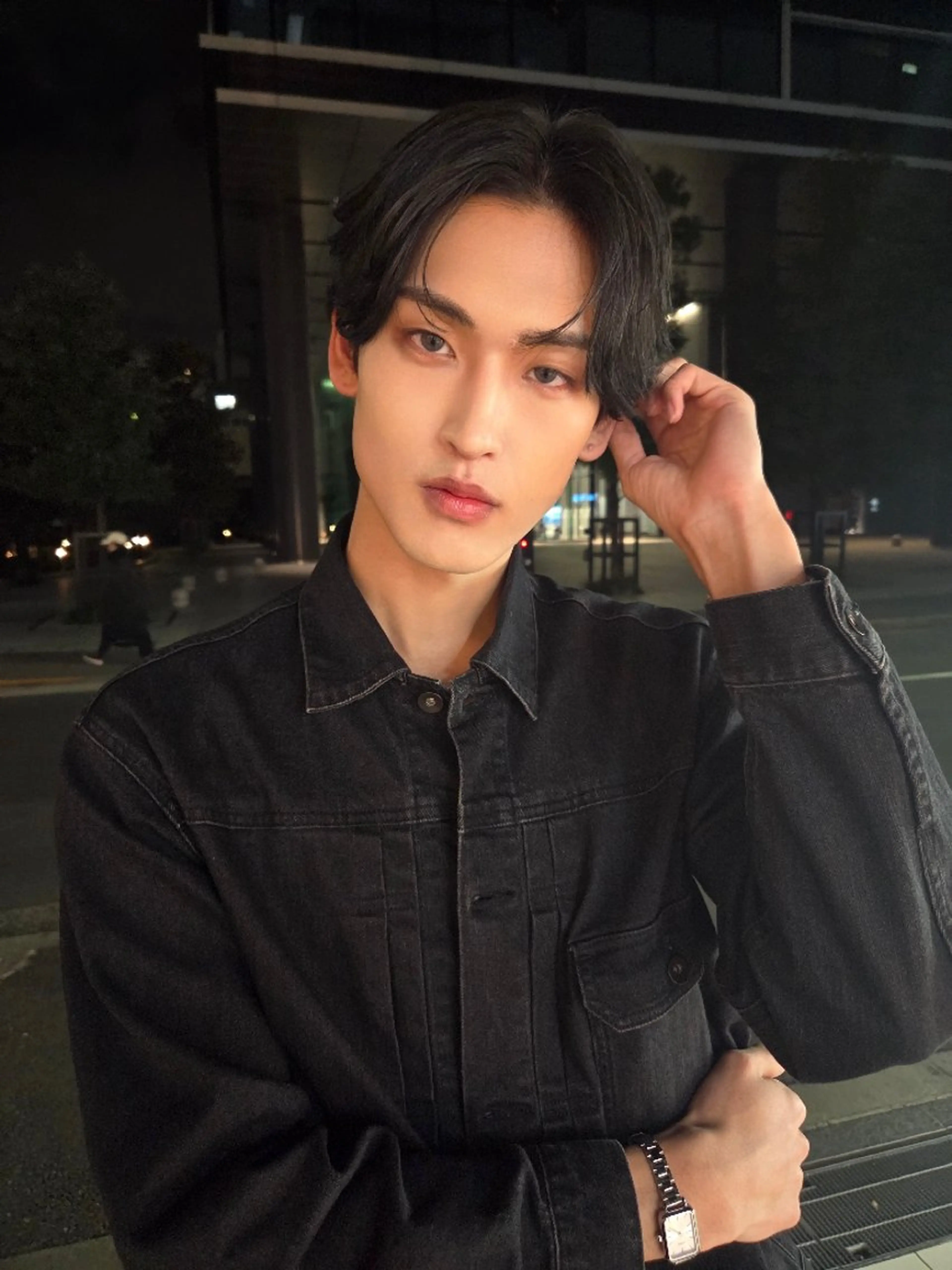 メンズ ヘアセット 韓国風メンズ/垢抜け /メイク男子/キャロのヘアスタイル