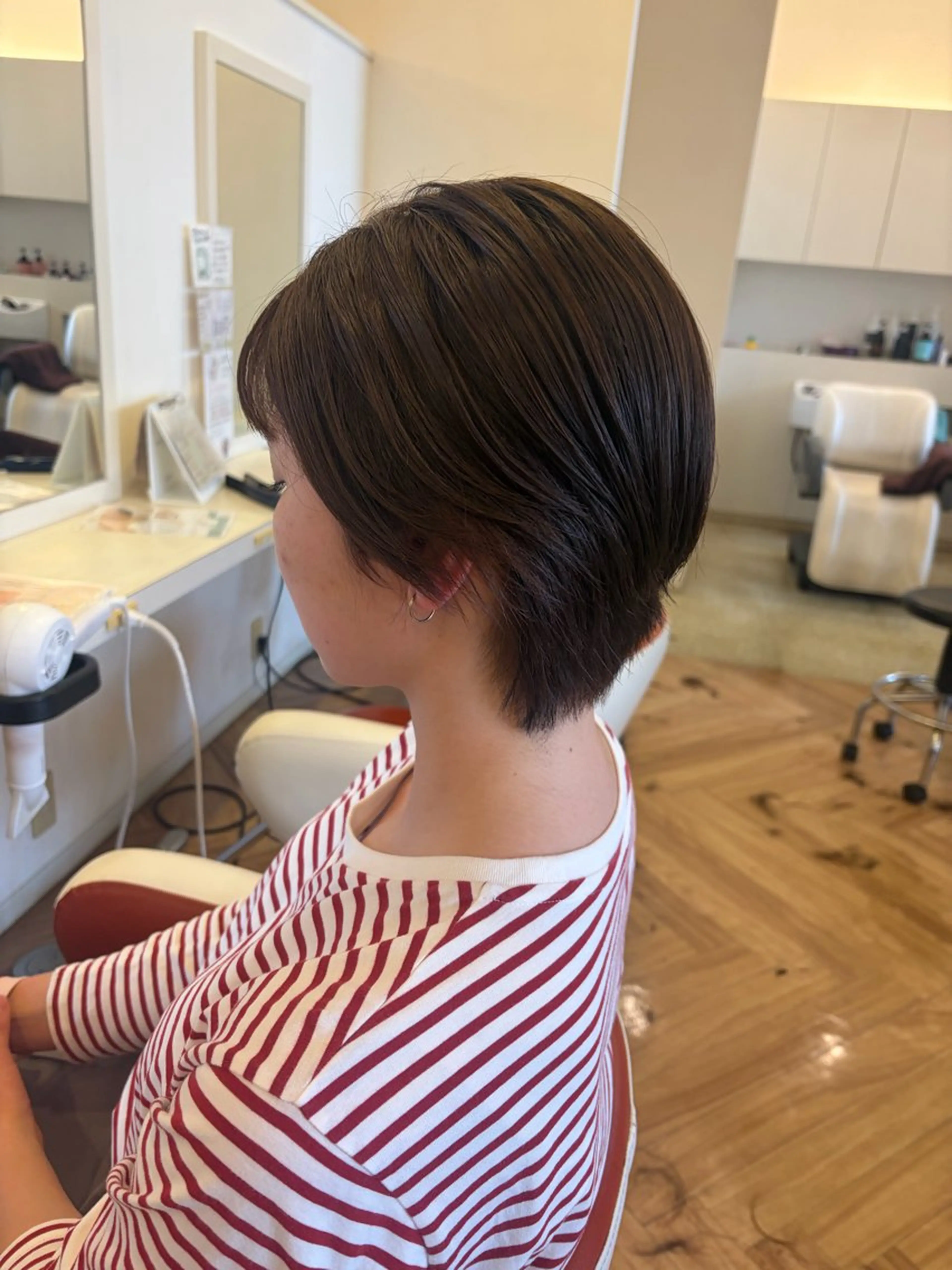 ショート レイヤーカット ショートヘア Rapt  Rita 滝沢 南のヘアスタイル