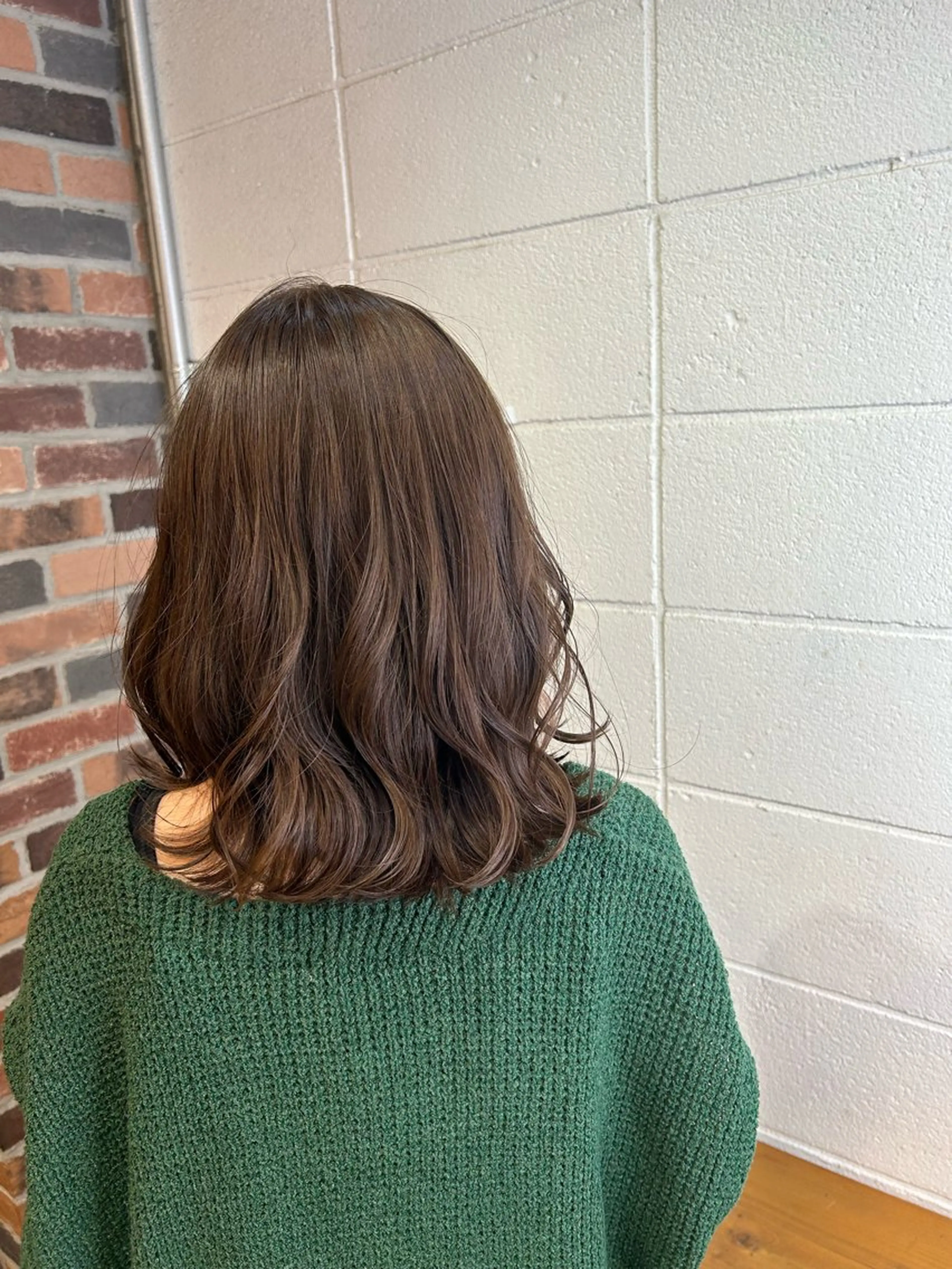 ミディアム カラー パーマ ヘアアレンジ ベージュカラー ショコラベージュ ヘアカラー トリートメント ⭐️ハイクオリティ カラー杉本雄志⭐️のヘアスタイル
