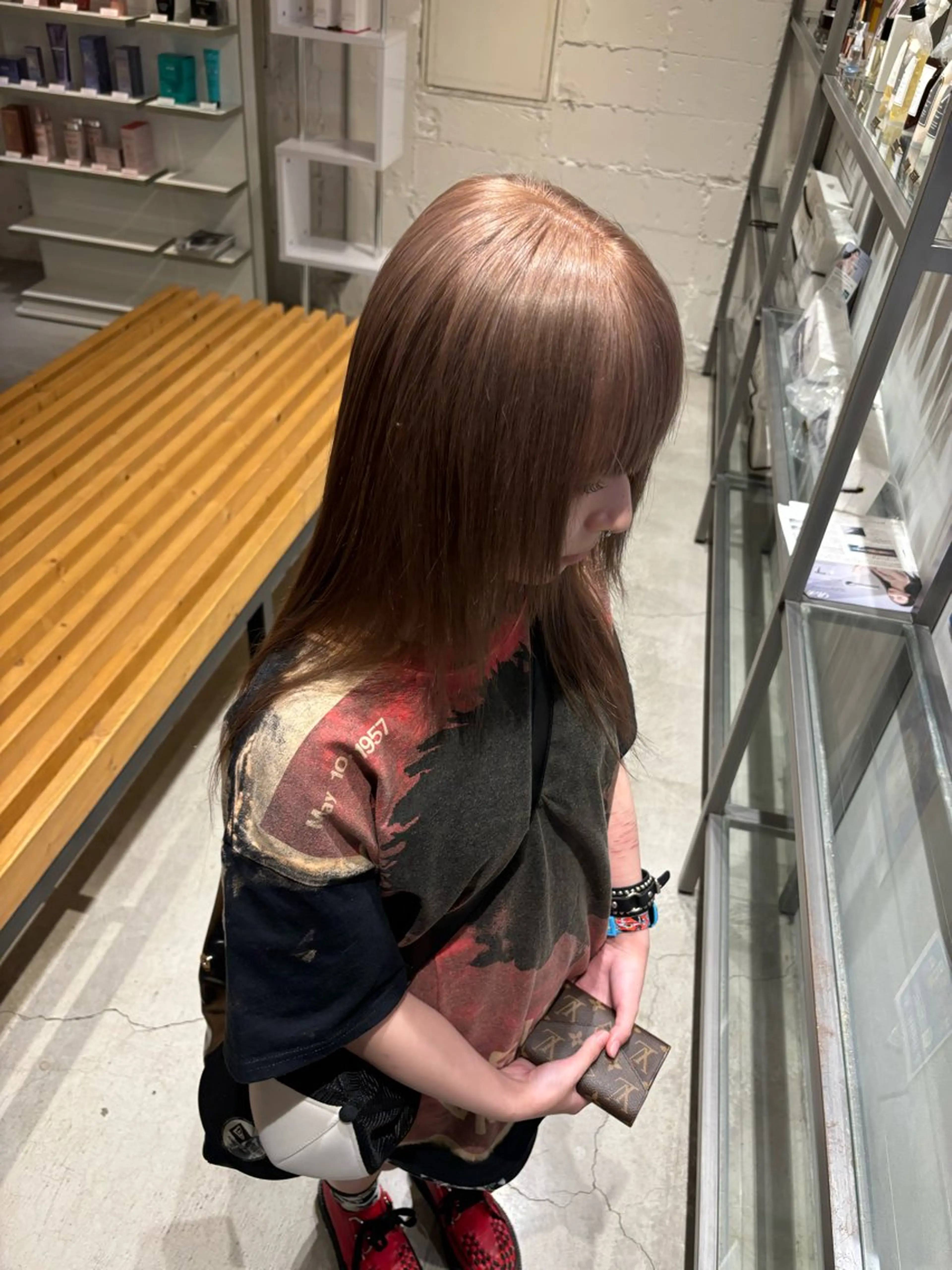 ロング カラー ベージュカラー ヘアカラー トリートメント 元地雷系美容師🫶 RYUSEI🐈‍⬛のヘアスタイル