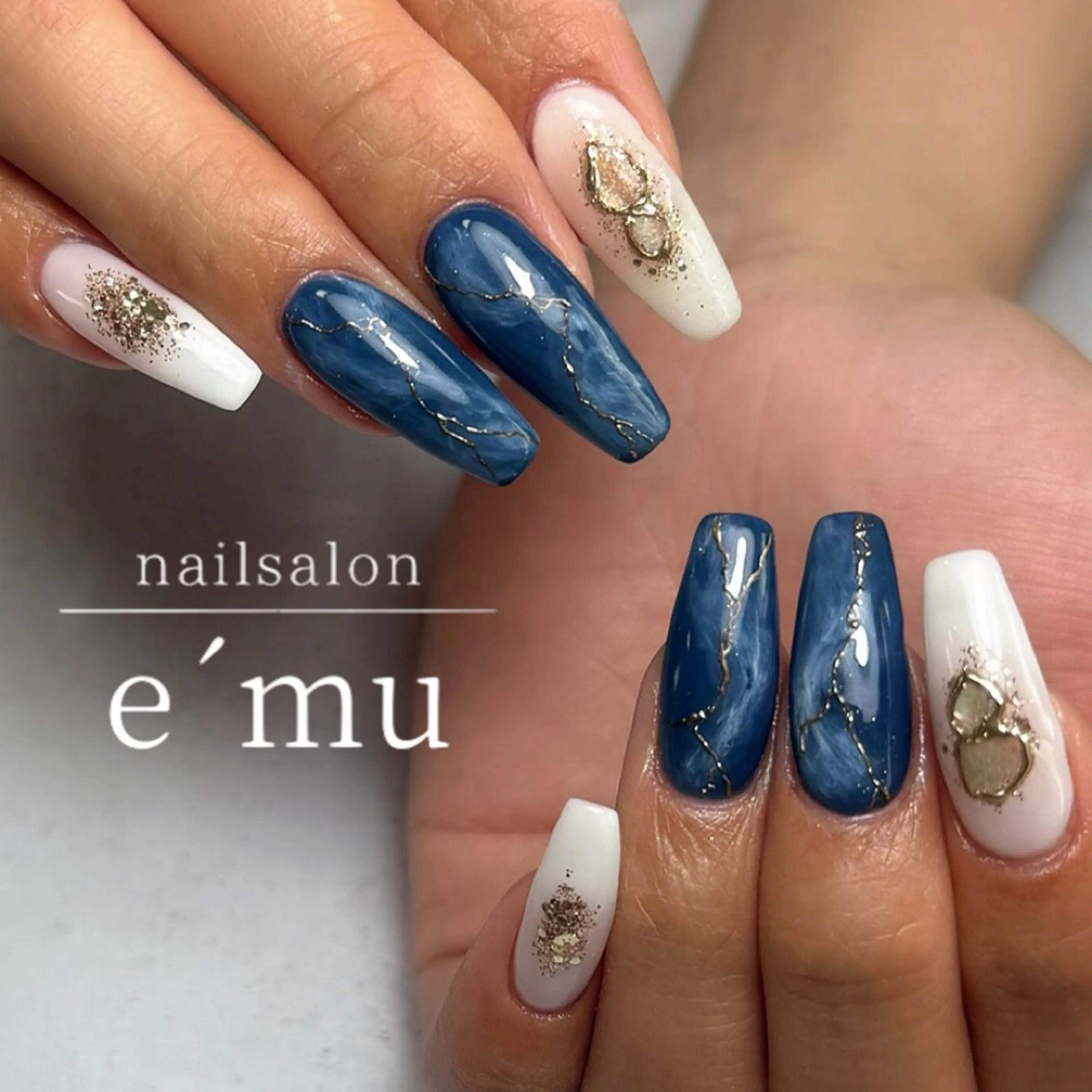 ネイル ハンドネイル nailsalon e´muのネイルデザイン
