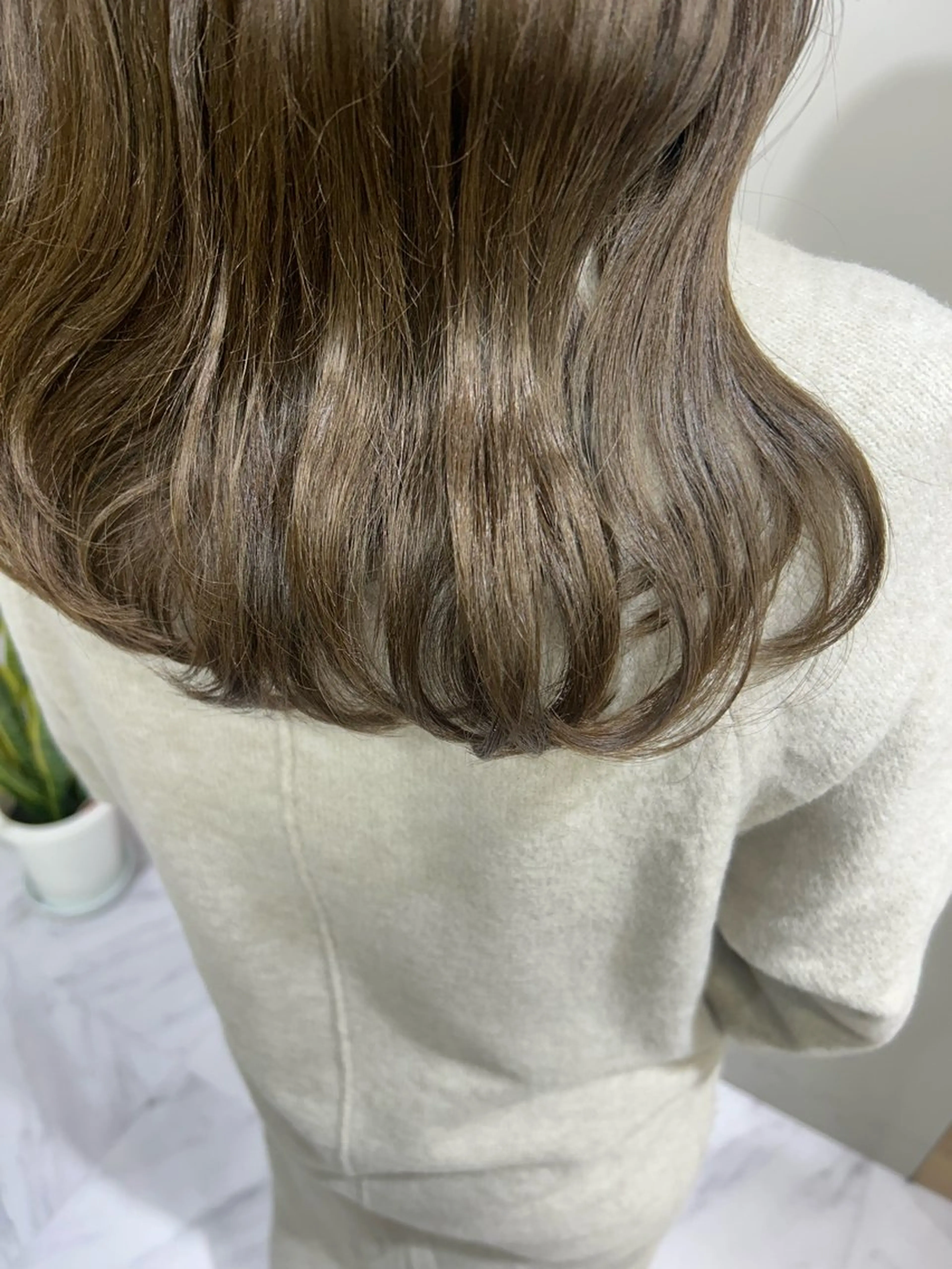 カラー ベージュカラー 🤍中島 紫音🤍のヘアスタイル