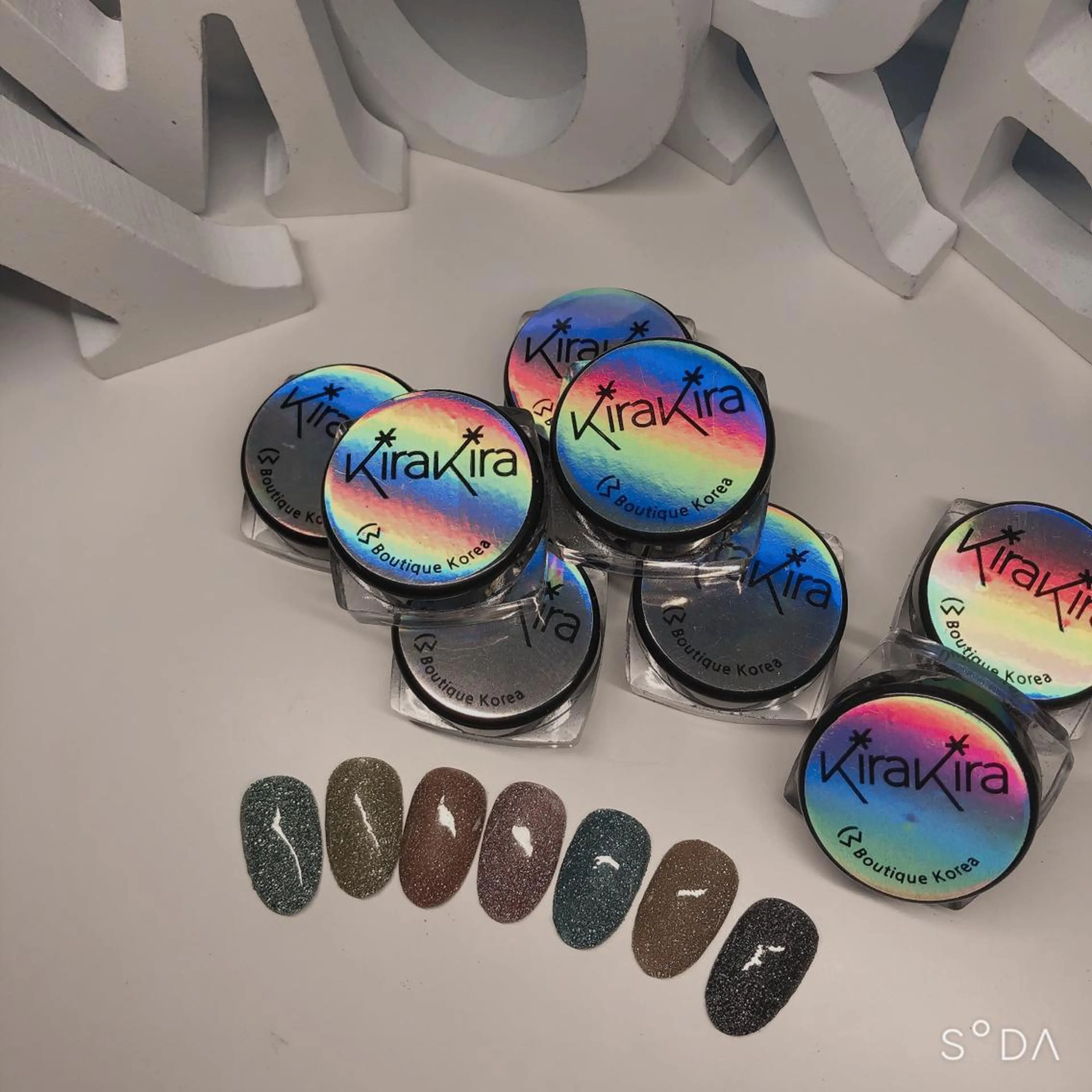 ネイル フラッシュネイル キラキラネイル 韓国ネイル ラメ(グリッター) You kyehwaのネイルデザイン