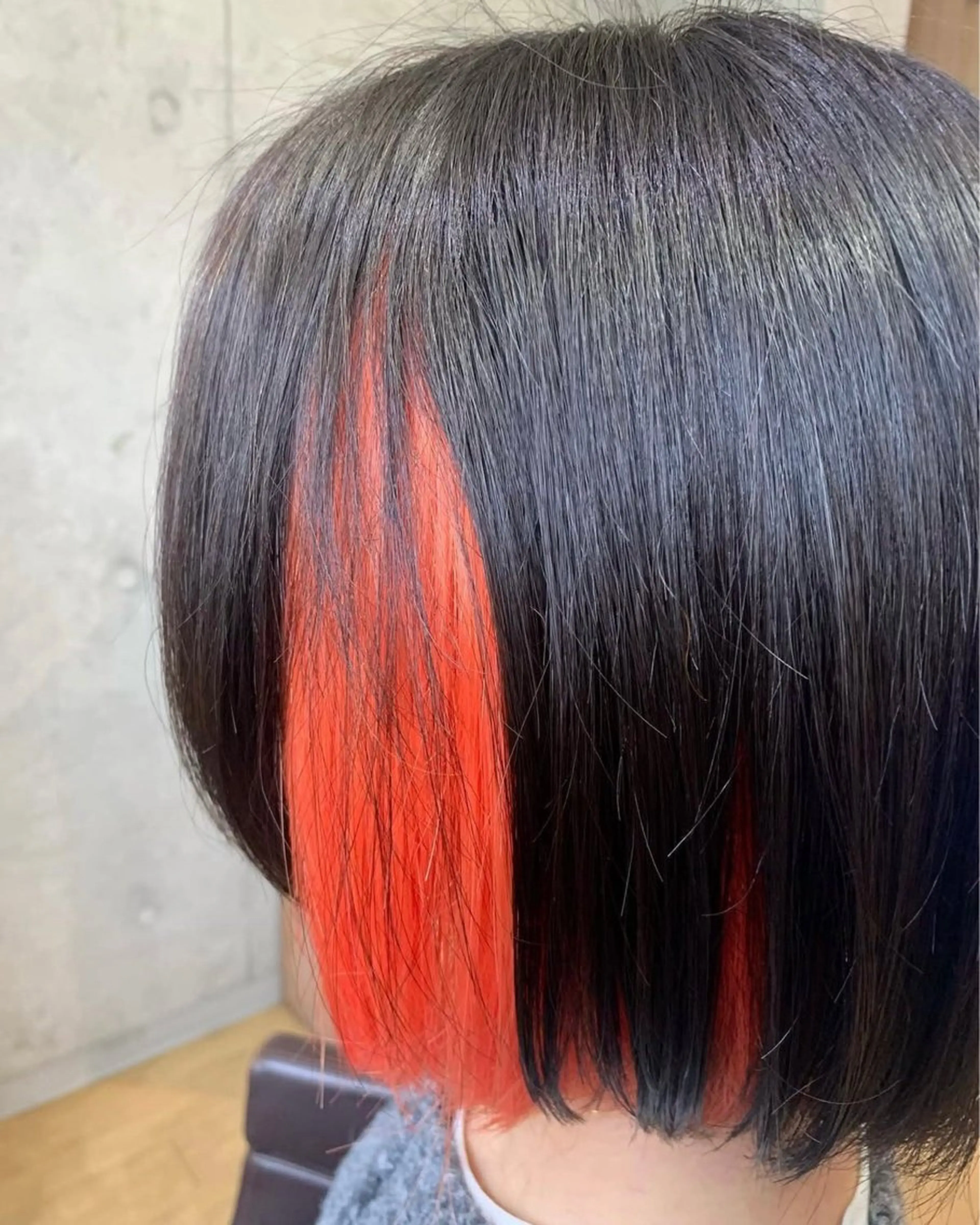 カラー オレンジ ヘアカラー 西内 亮太のヘアスタイル