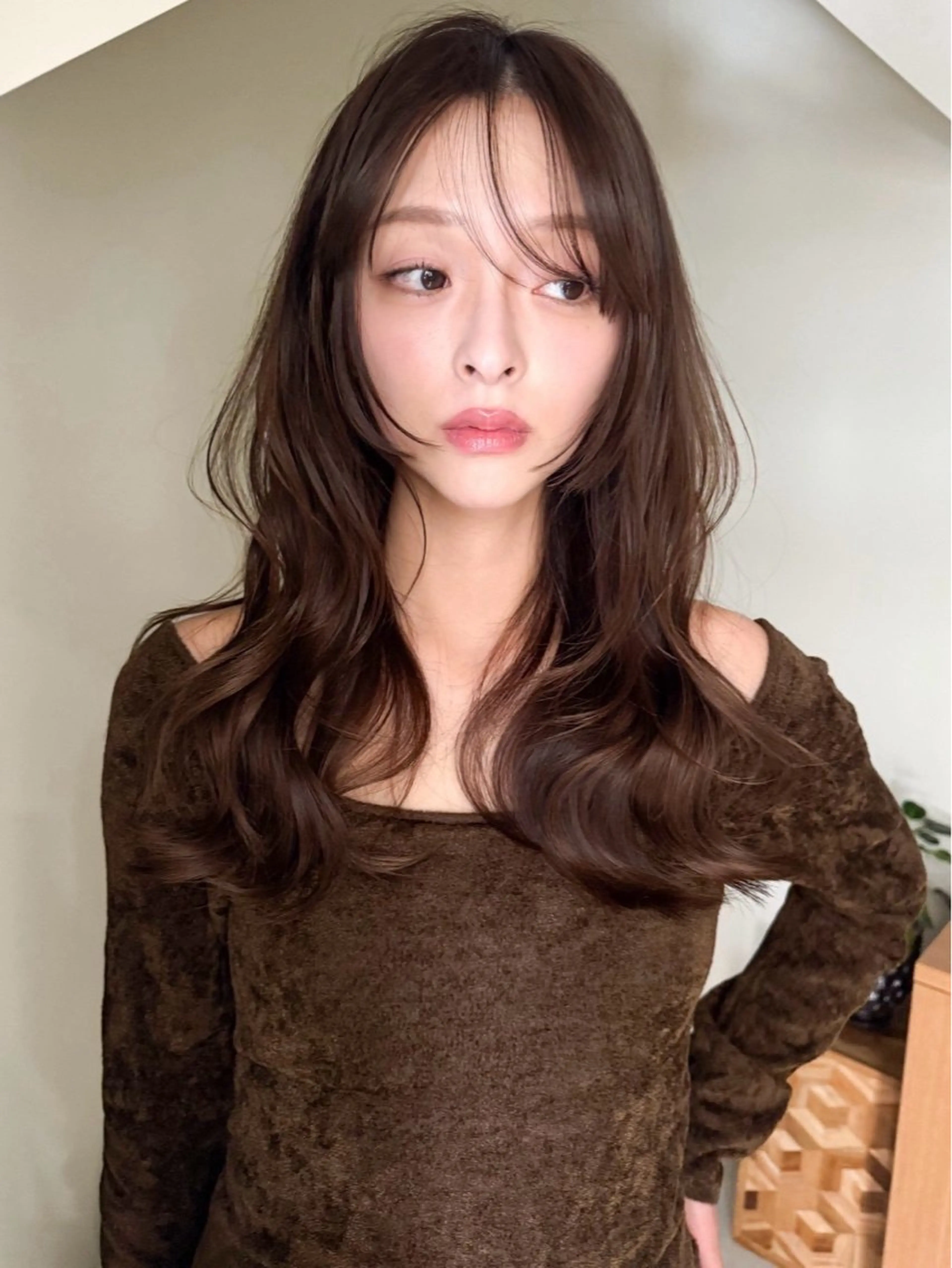 ロング カラー ヘアアレンジ ヘアカラー 🫧透明感カラー/ 艶カラー🫧namiのヘアスタイル
