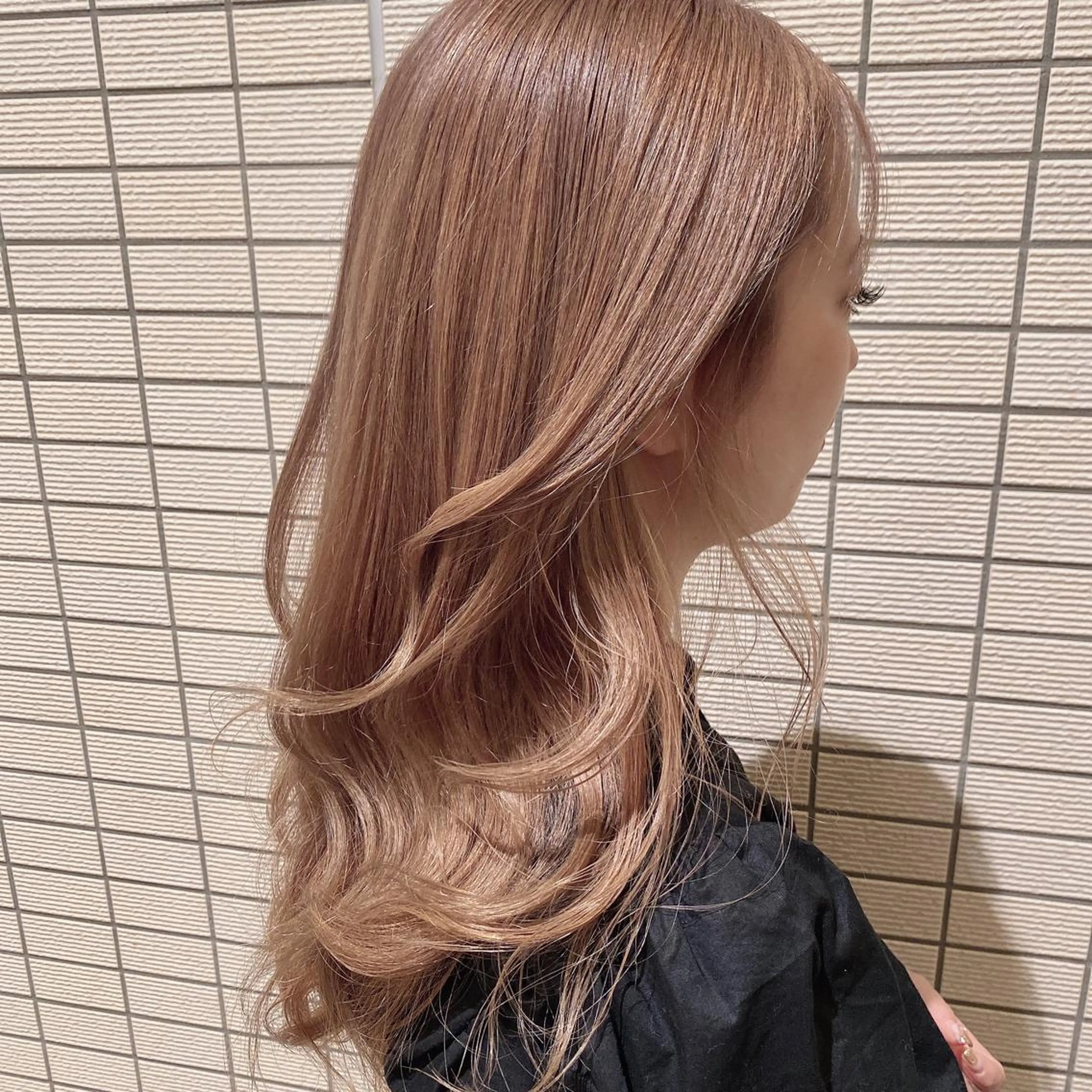 ロング 韓国風ヘア レイヤーカット 林 大貴のヘアスタイル
