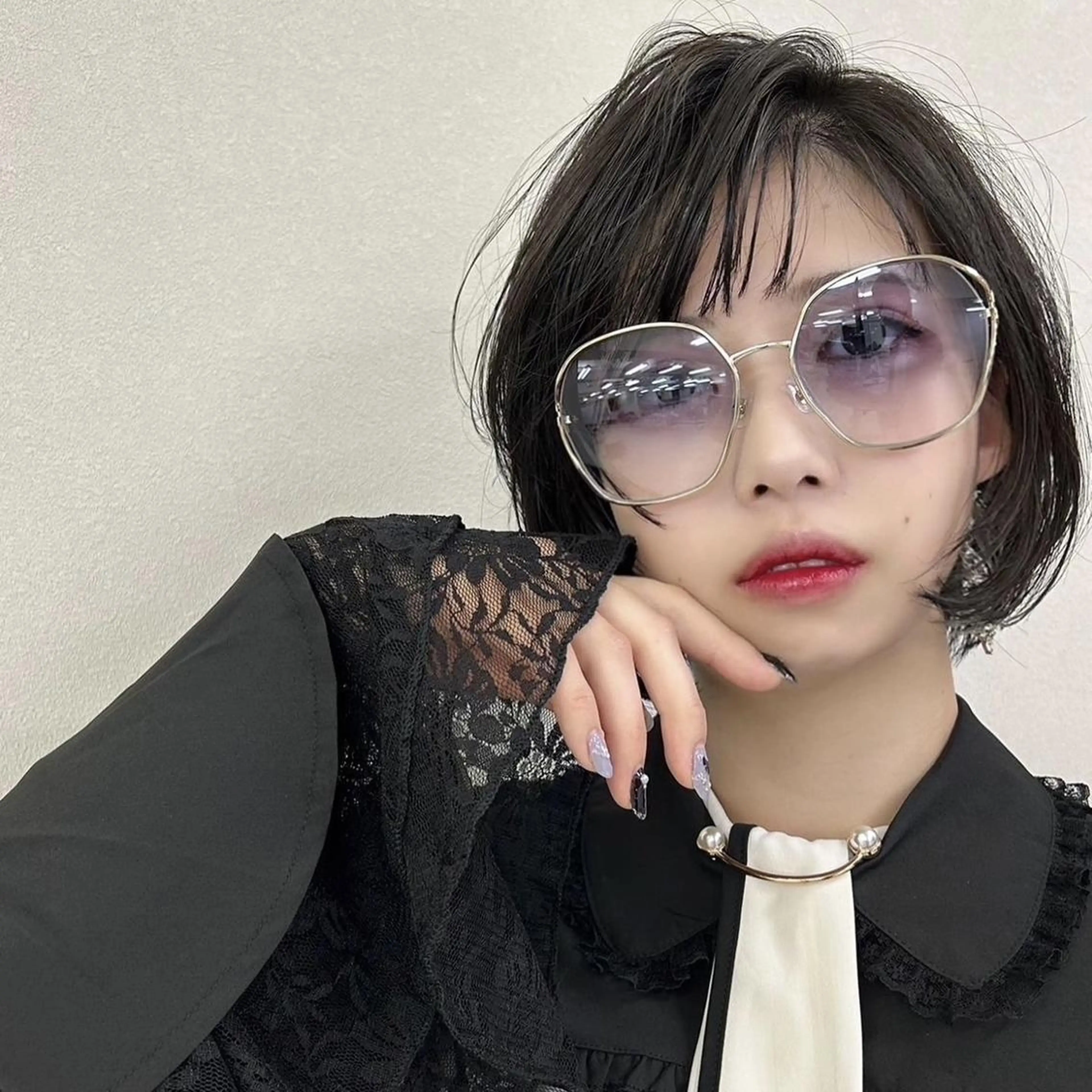 ショート ショートボブ ボブ ショートヘア カット Halo/長居美容室 似合わせカット/ロキのヘアスタイル