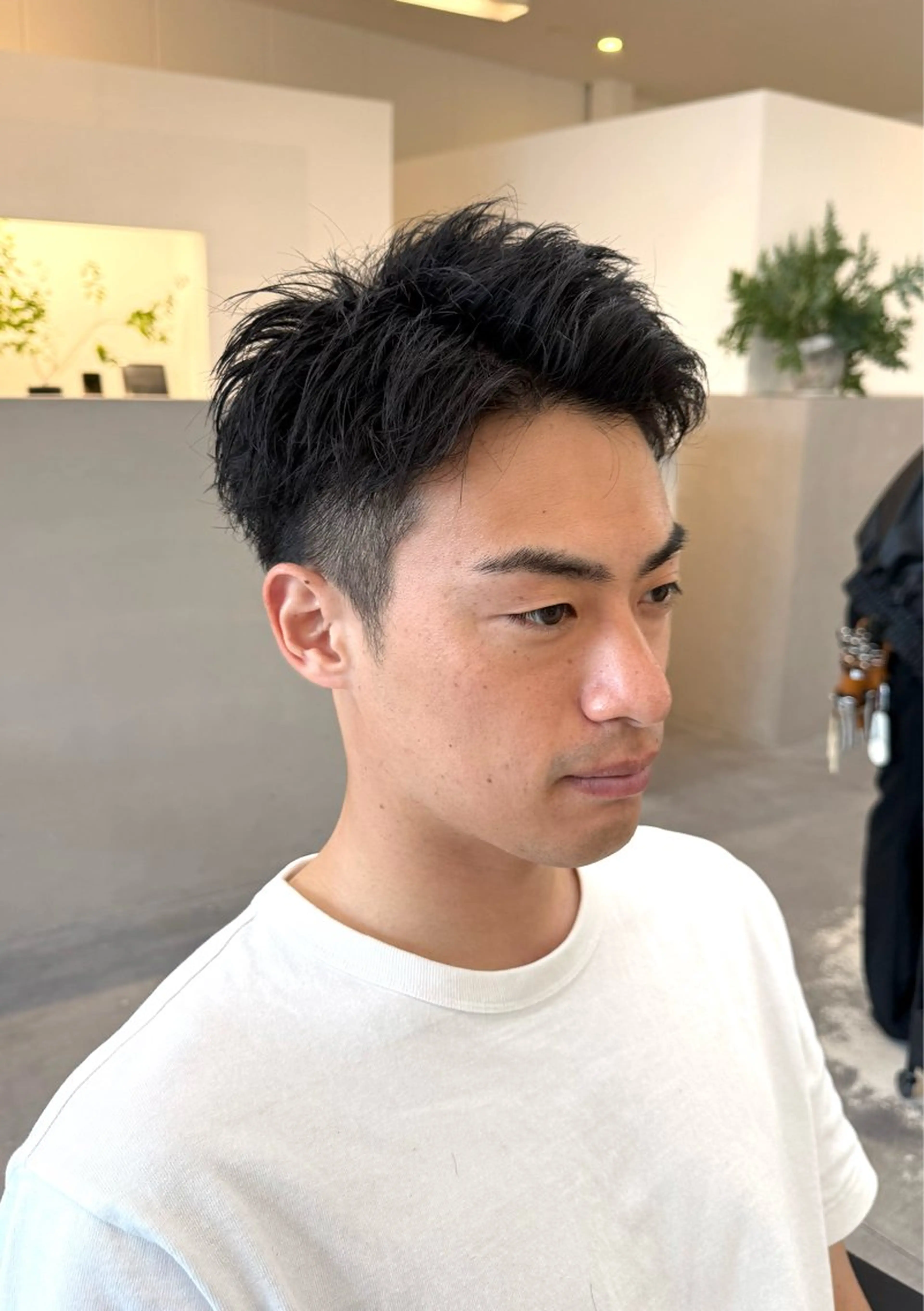 ショート ボブ 韓国風ヘア ショートヘア ウルフカット 古賀 雄大のヘアスタイル