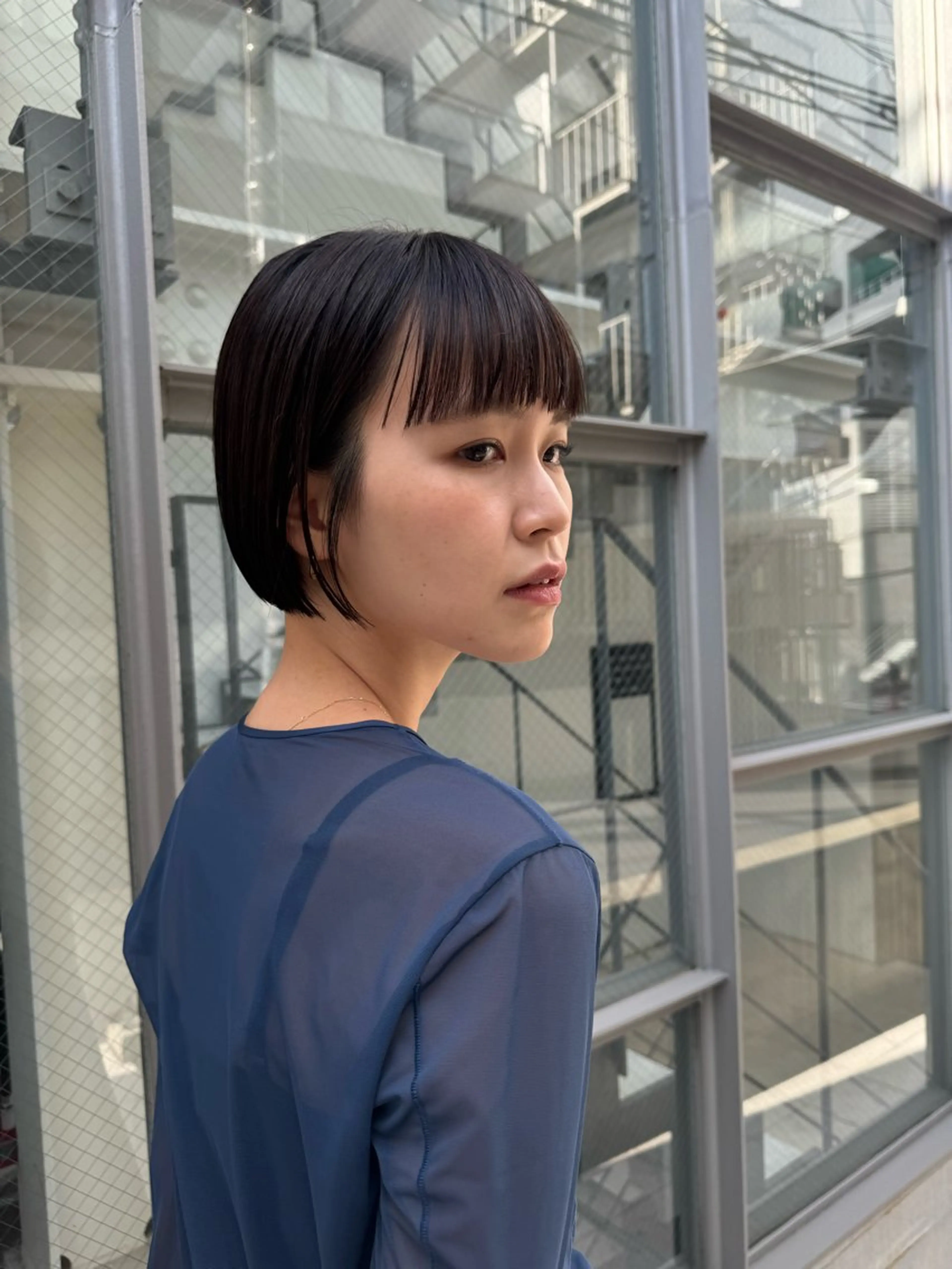 ショート カット 似合わせボブ/ 大人ボブ🩵しおのヘアスタイル