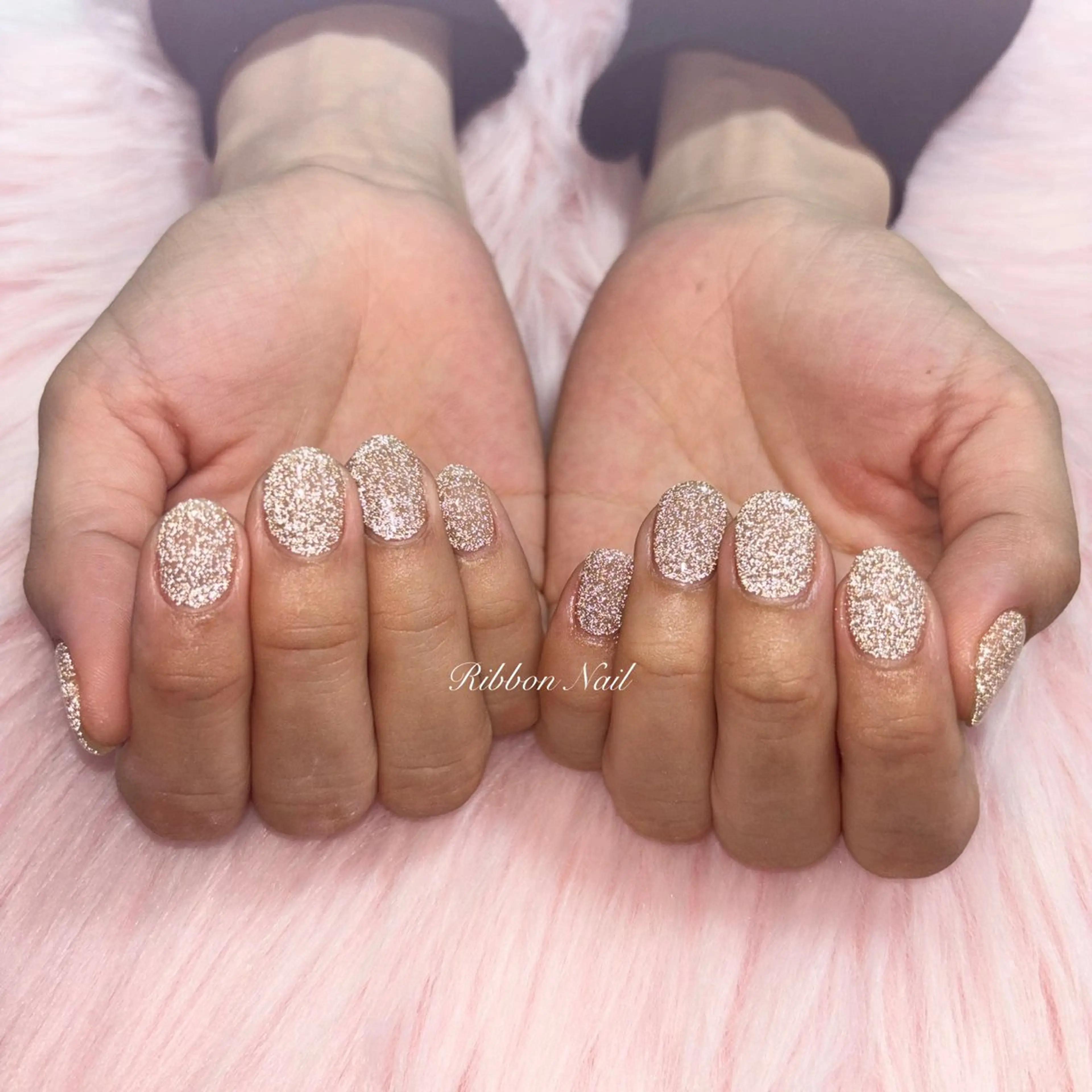 ネイル フラッシュネイル ゴールド Nail Ambra 小山のネイルデザイン