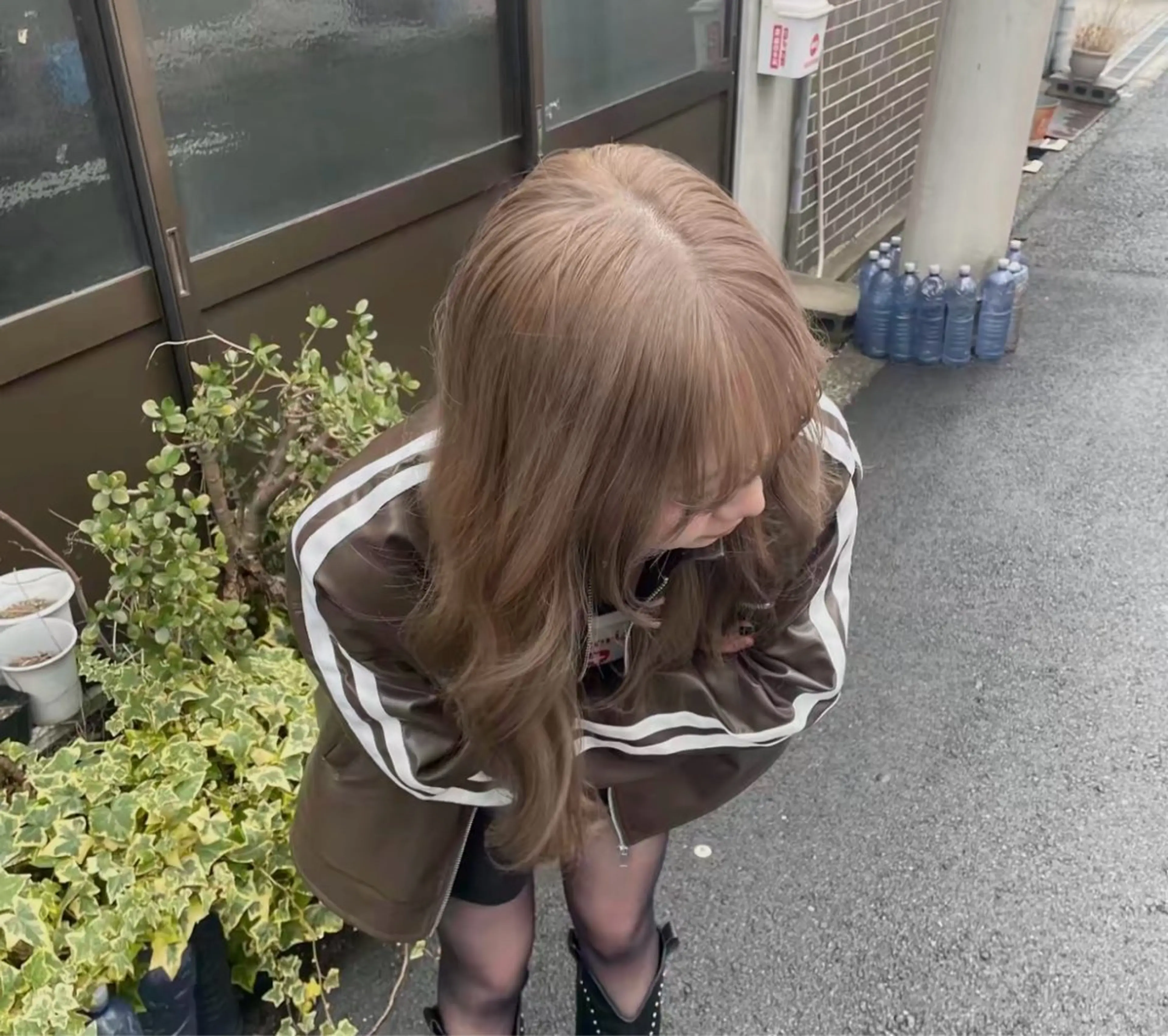 カラー ヘアカラー トリートメント 透明感ベージュ🤎 ナチュラルレイヤーのヘアスタイル