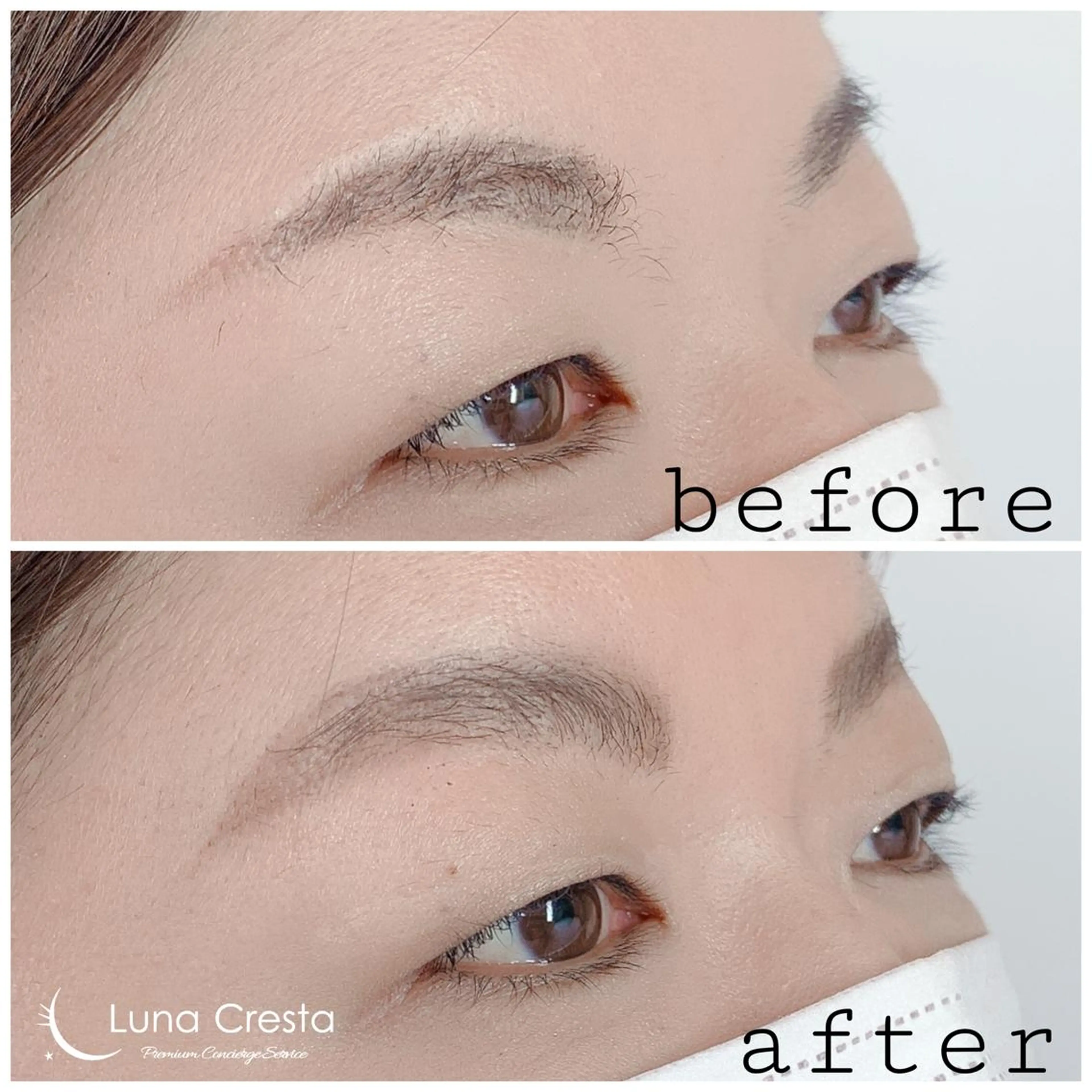 岡部 梢の眉毛・アイブロウイメージ