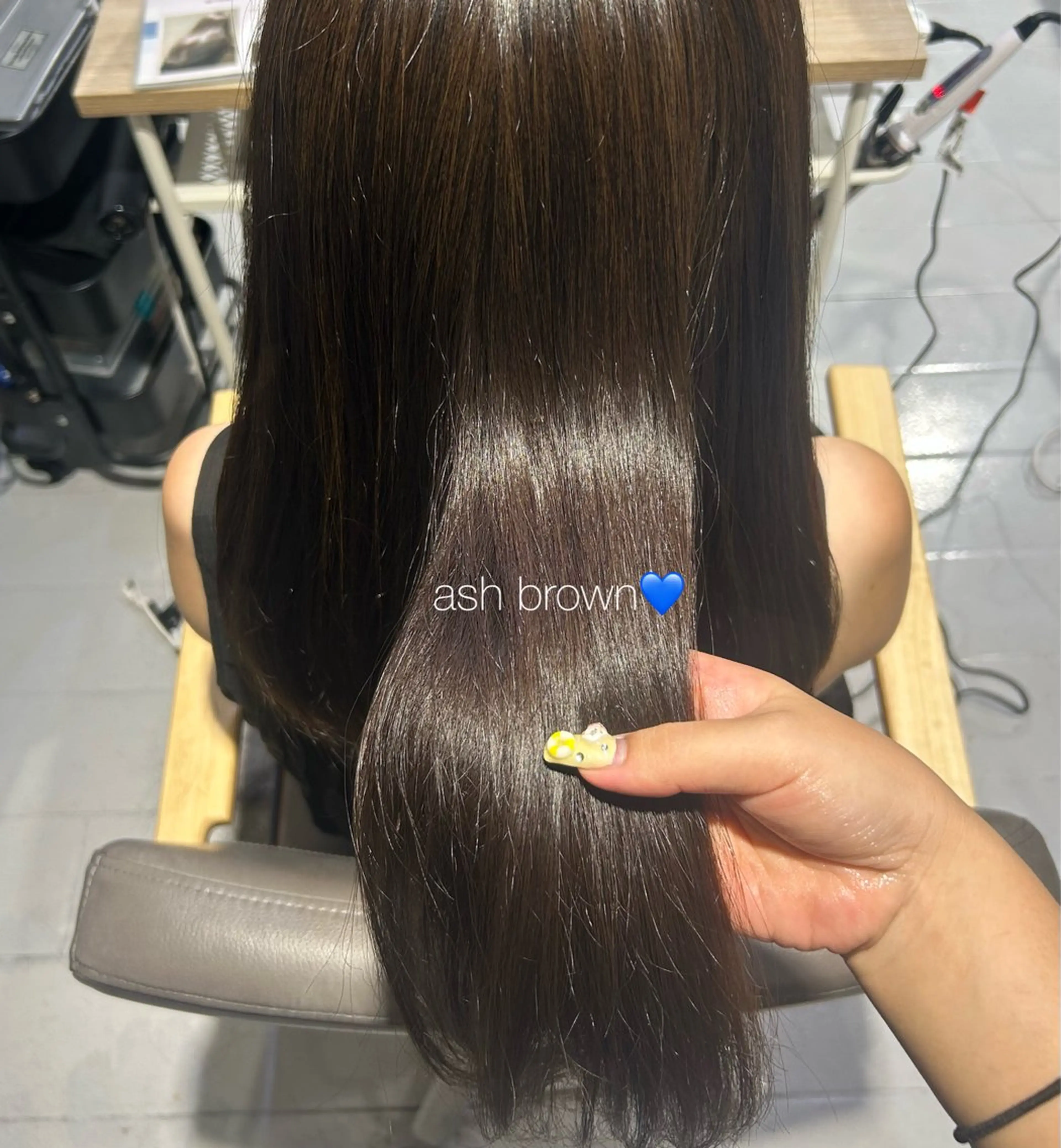 セミロング 韓国ヘア ‎⟡.·KANA🐥のヘアスタイル