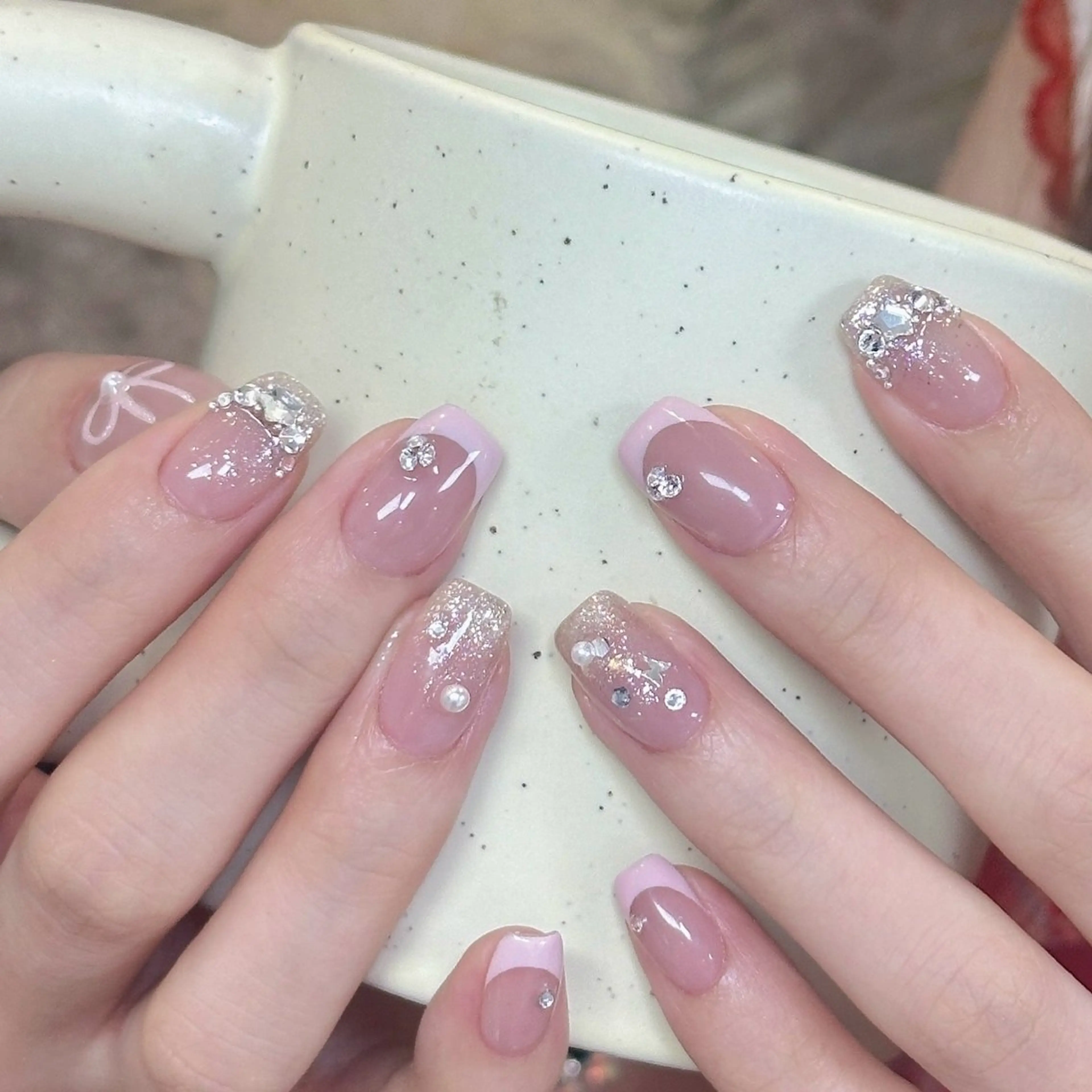 ネイル ハンドネイル By moonネイル 🌷ワンホン/韓国風のネイルデザイン