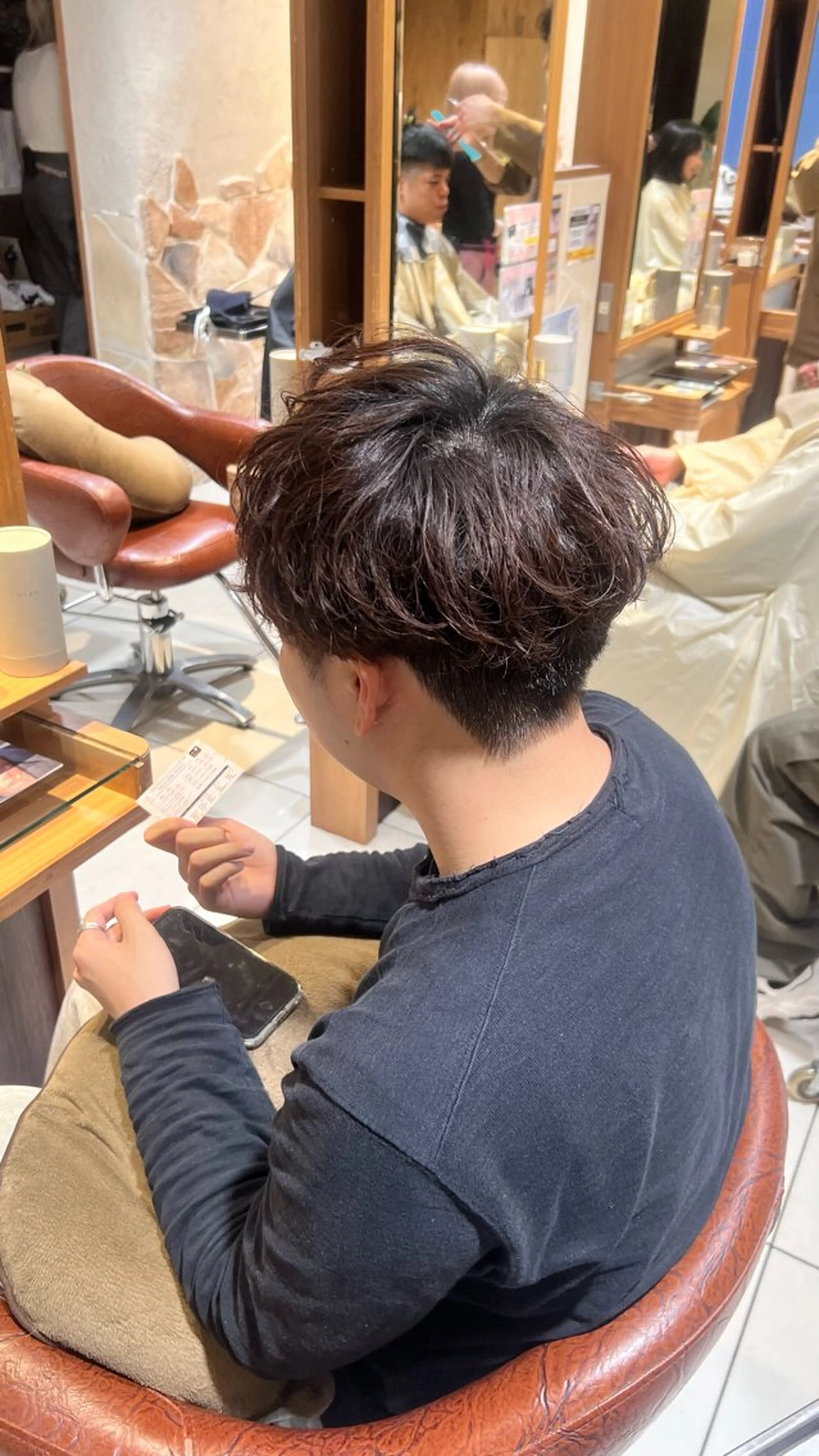 パーマ メンズ カット パーマ 新宿/メンズパーマ/ メンズ特化/和田瑞生のヘアスタイル