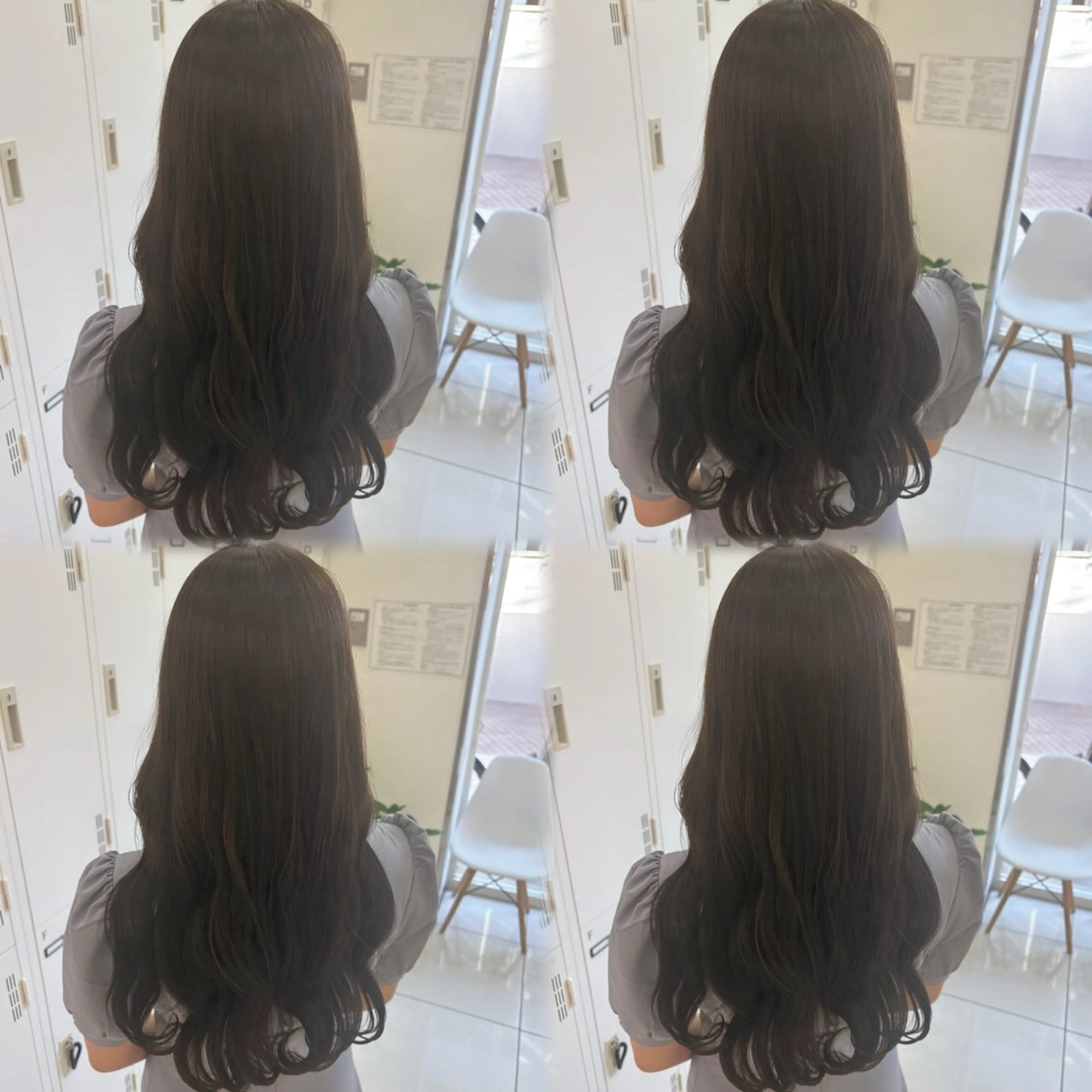 セミロング カラー ショートボブ セミロングパーマ バレイヤージュ ベージュカラー ブリーチ 髪質改善/艶カラー/ メンズパーマ/鈴木のヘアスタイル