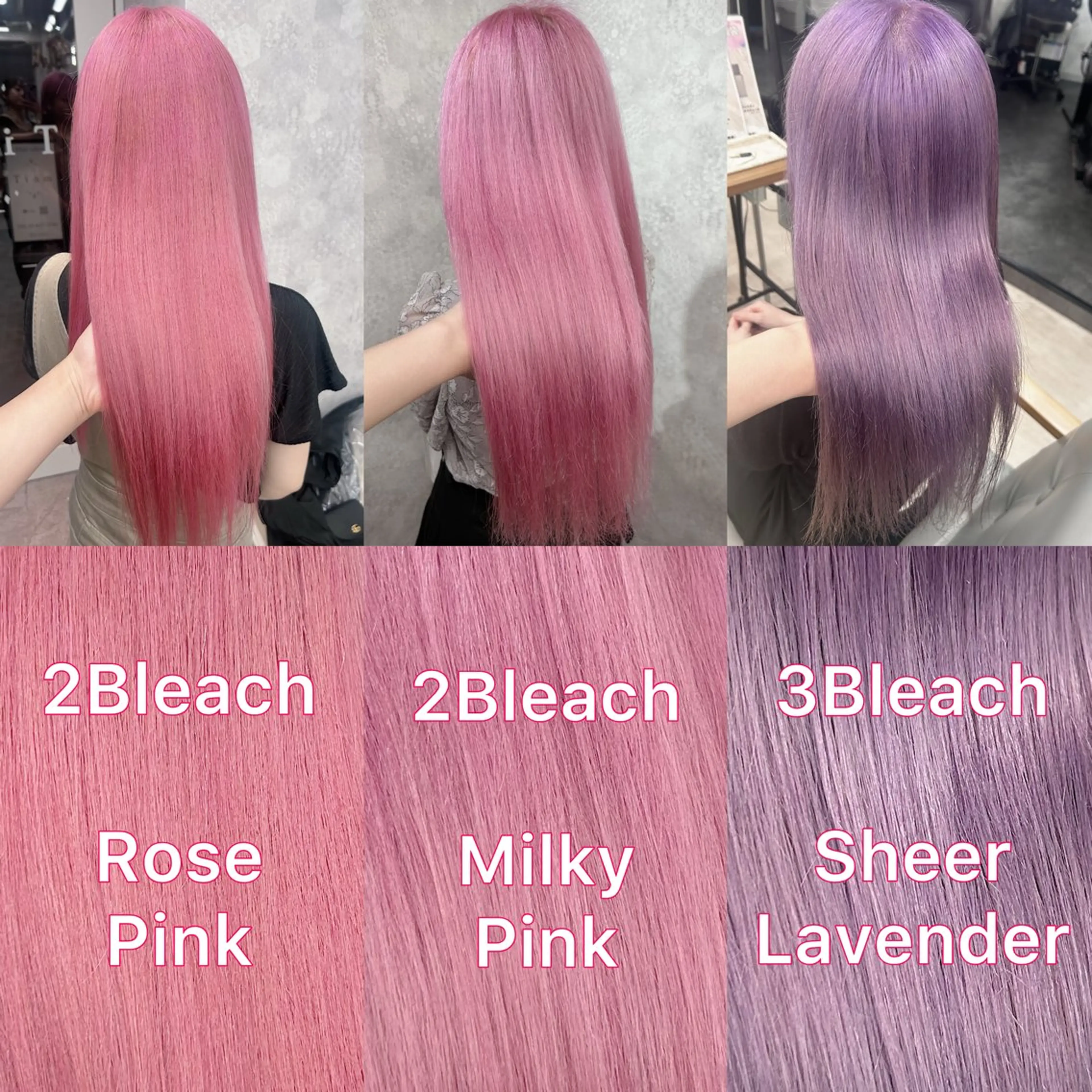 セミロング カラー カット ヘアカラー 💕ブリーチ/ヘアメ 🎀YUUKAのヘアスタイル