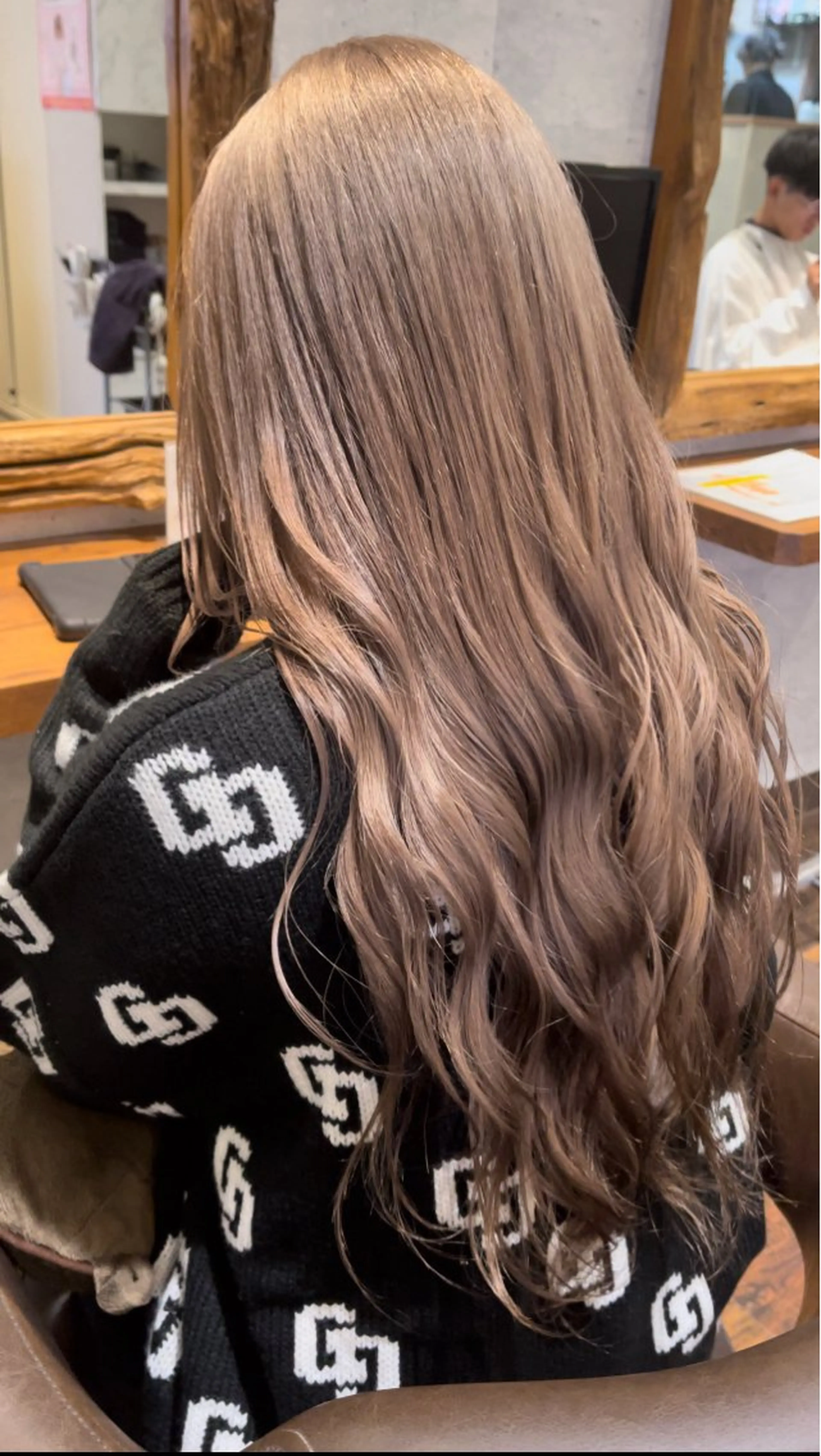 【minimo限定】✨オーダーメイドカット➕ケアブリーチ➕髪質改善カラー✨の写真