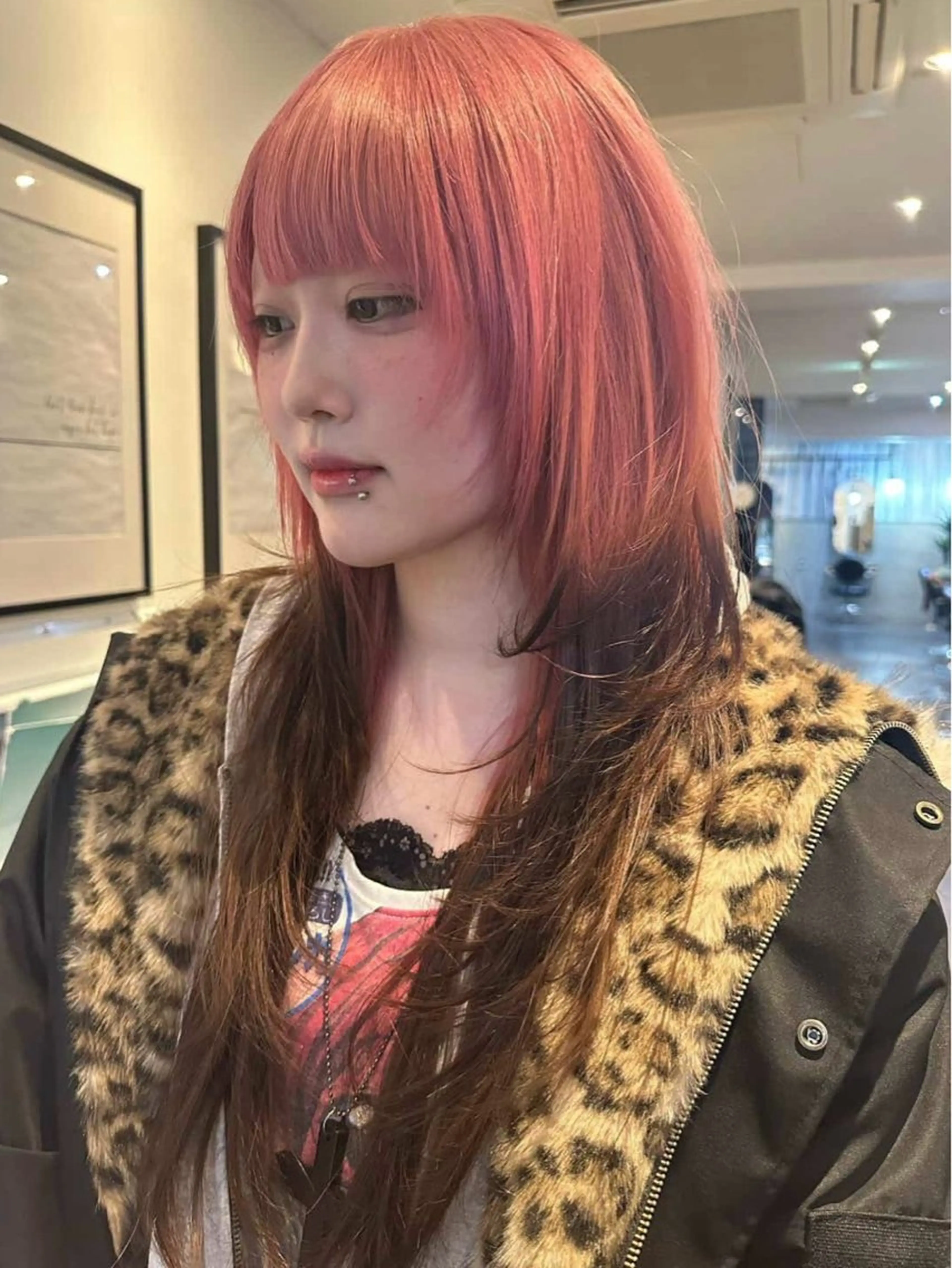 ロング カット ヘアカラー トリートメント ブリーチ・レイヤ ー特化🔥 ちかまるのヘアスタイル