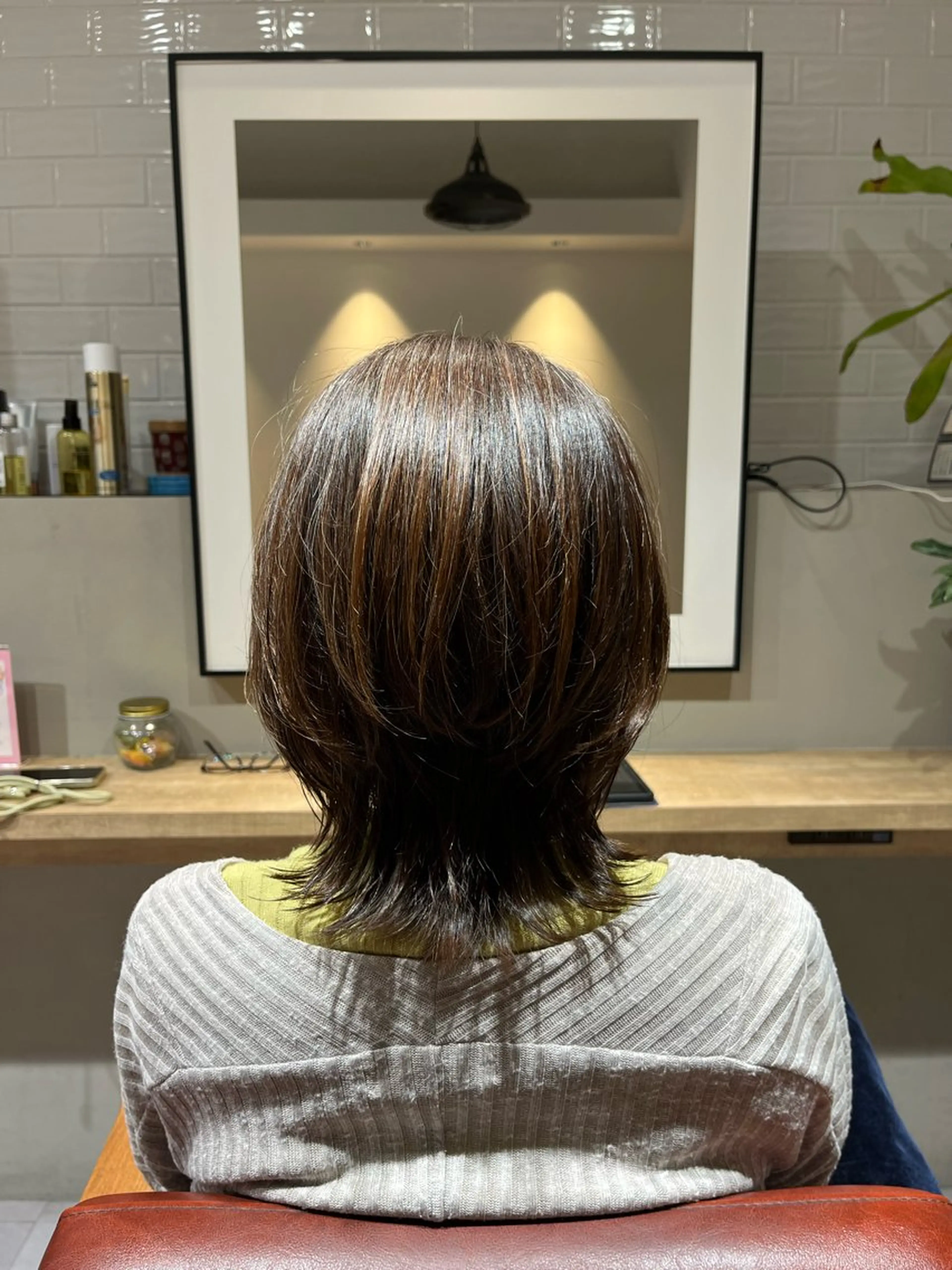 ミディアム いまなか みゆのヘアスタイル