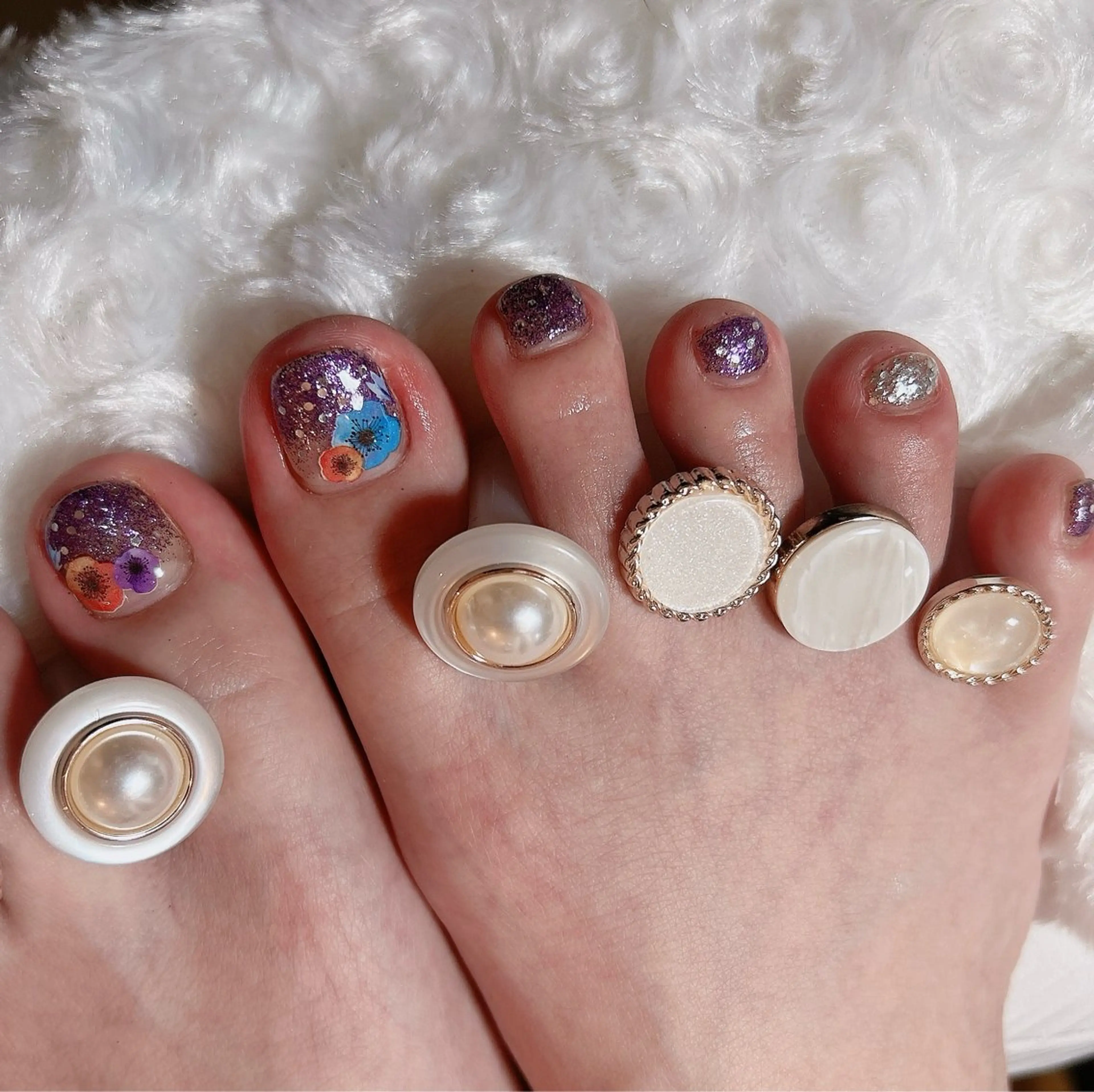 ネイル Three of cupsのネイルデザイン