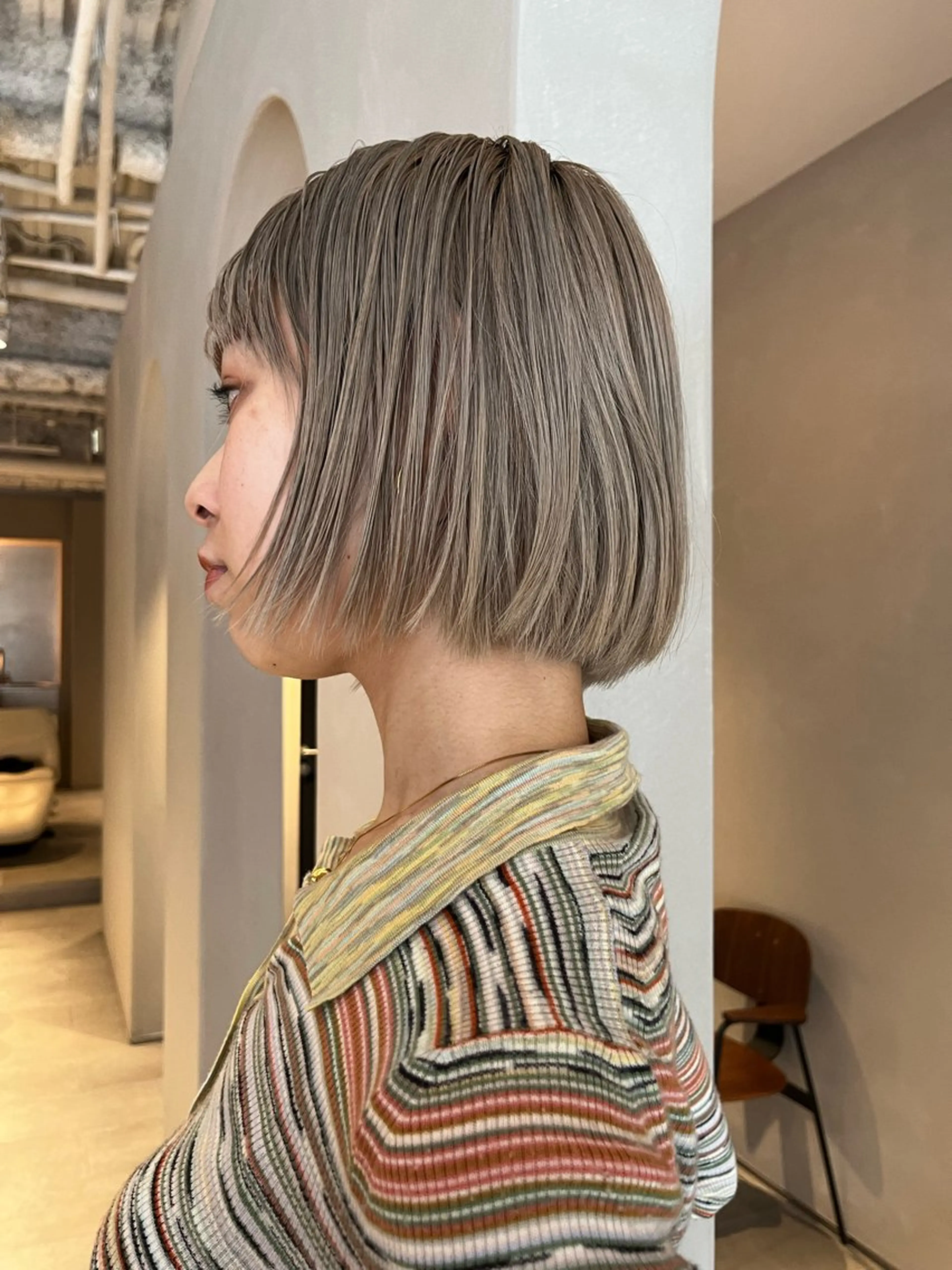 カラー hishida akiho  🩰のヘアスタイル