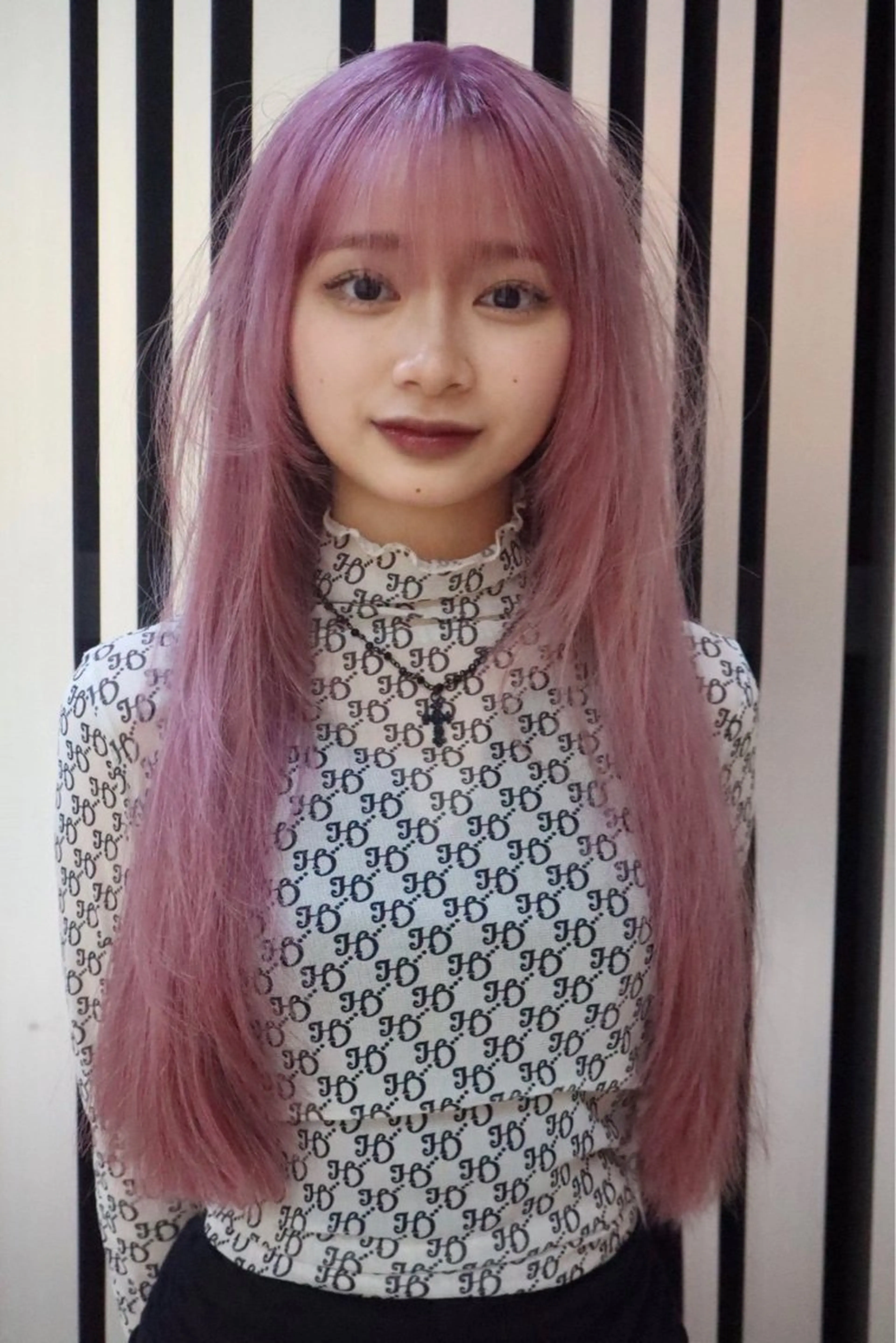 ロング カラー レイヤーカット /ハイトーンchaoのヘアスタイル