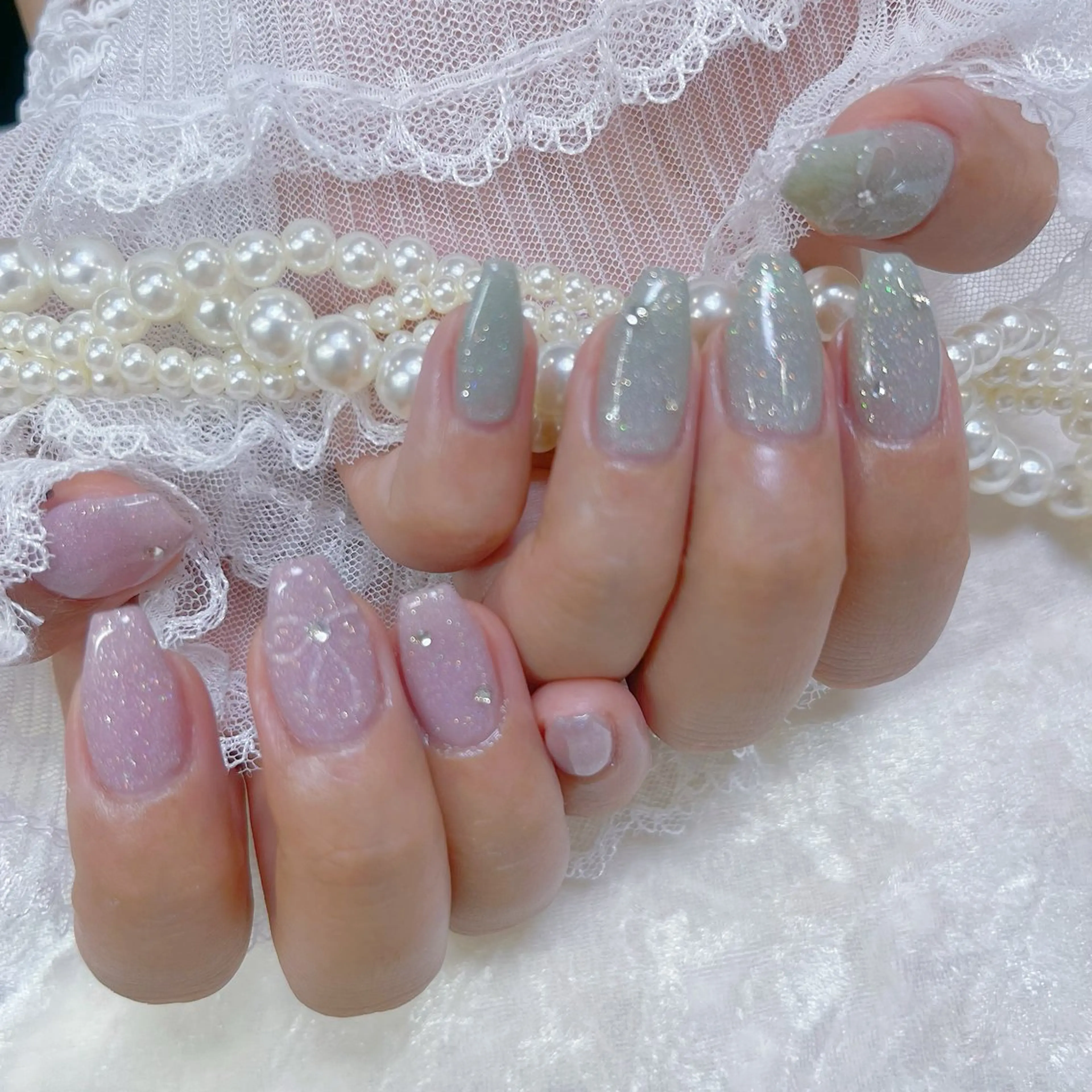 ネイル ハンドネイル Maya 🧊🫧‪／渋谷のネイルデザイン