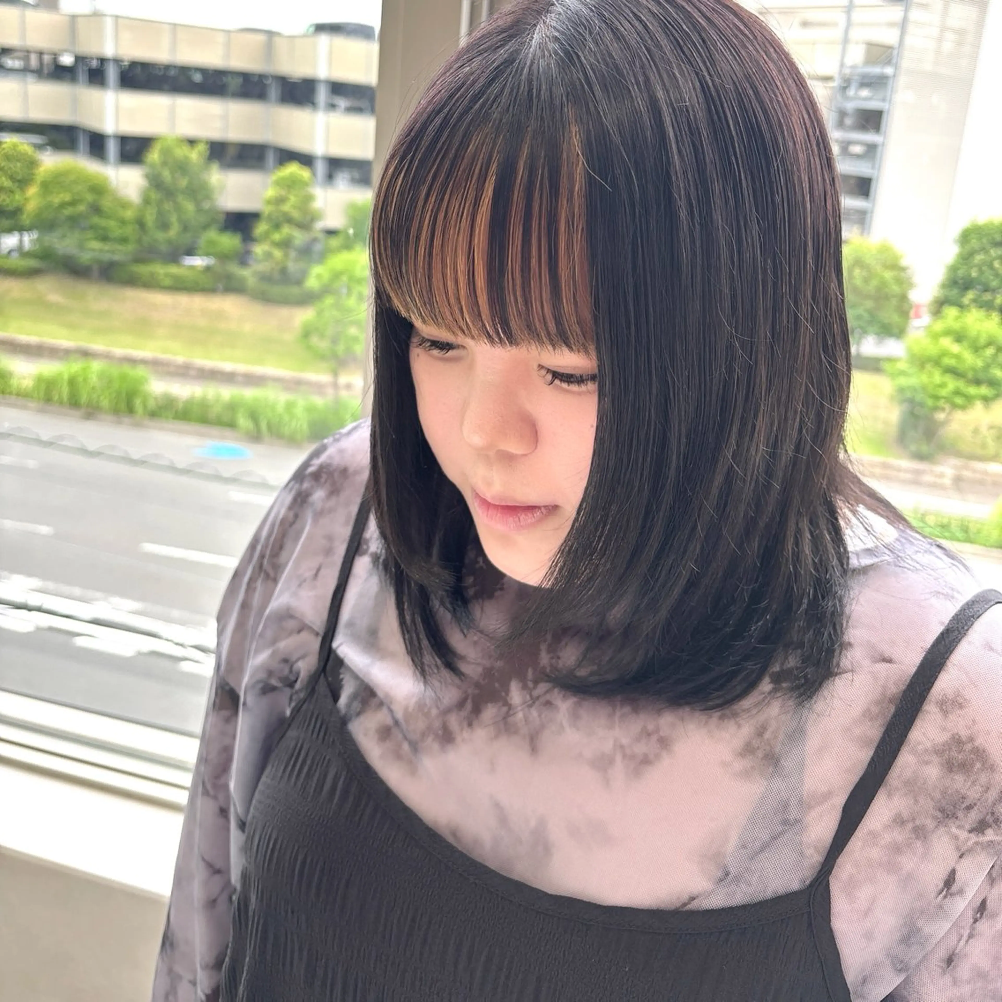 ミディアム ❤️🐩* AKANE*🐩❤️のヘアスタイル