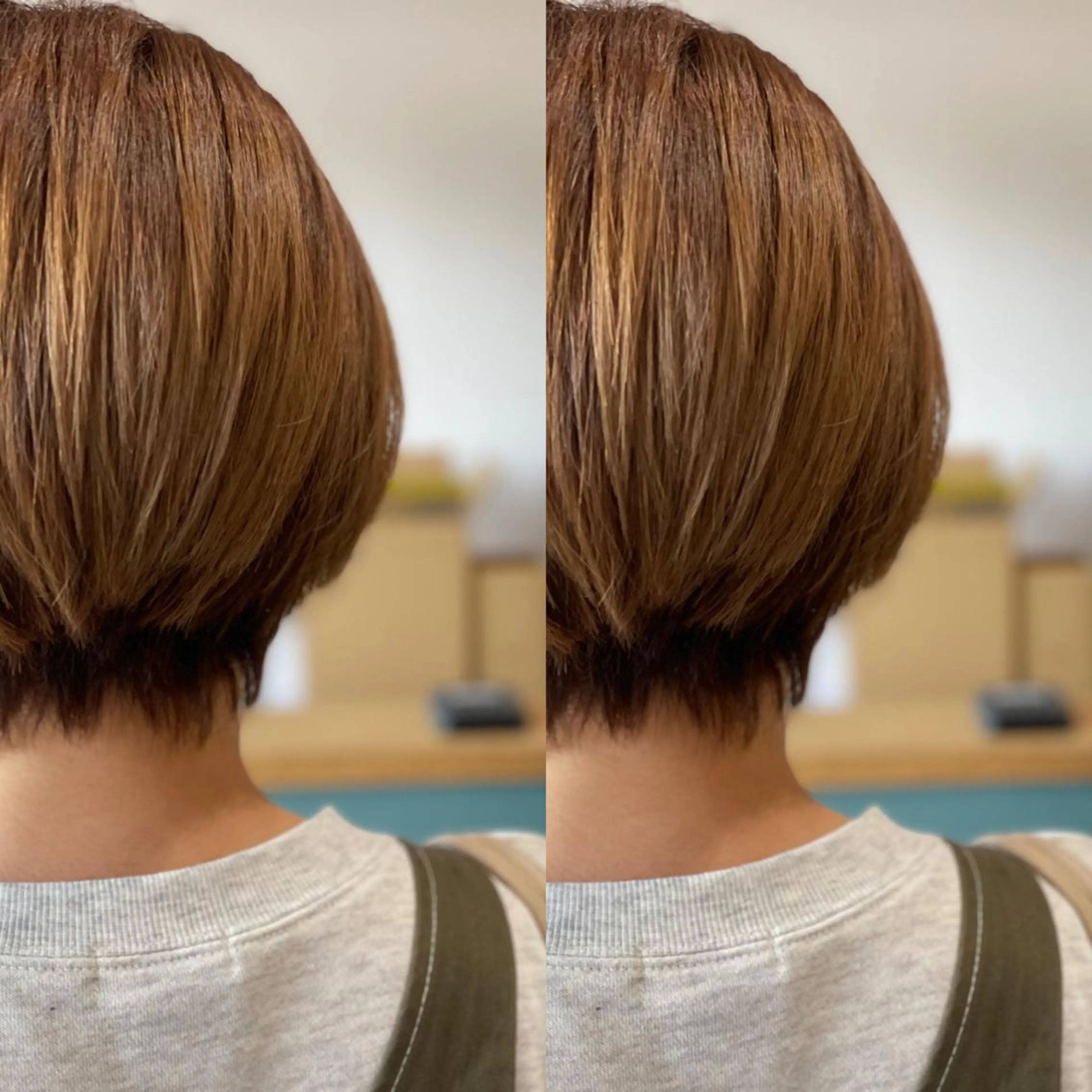 ショート Snaly カラー特化ページのヘアスタイル