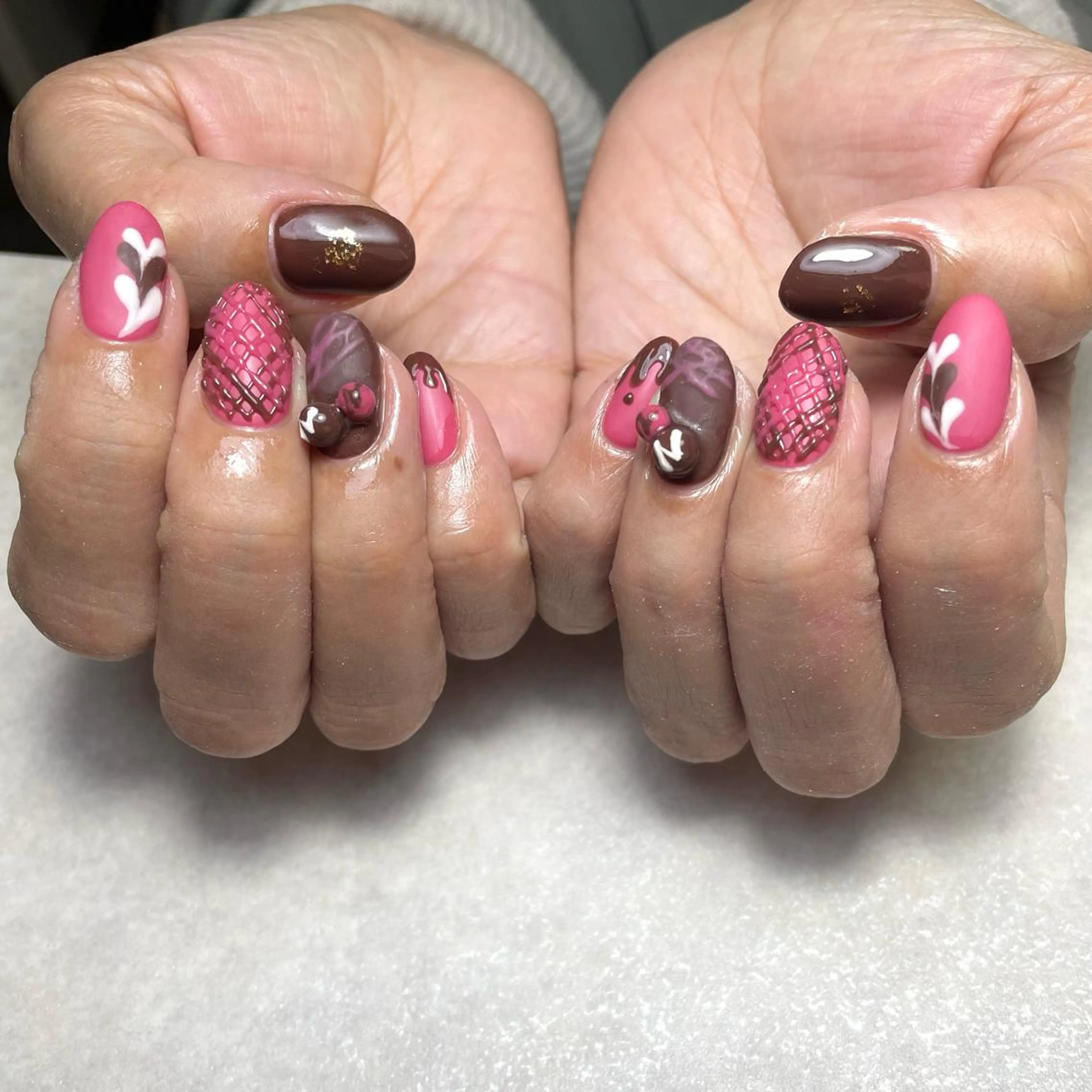 ネイル ハンドネイル arc nail salon所属・arc nail KARINのネイルデザイン