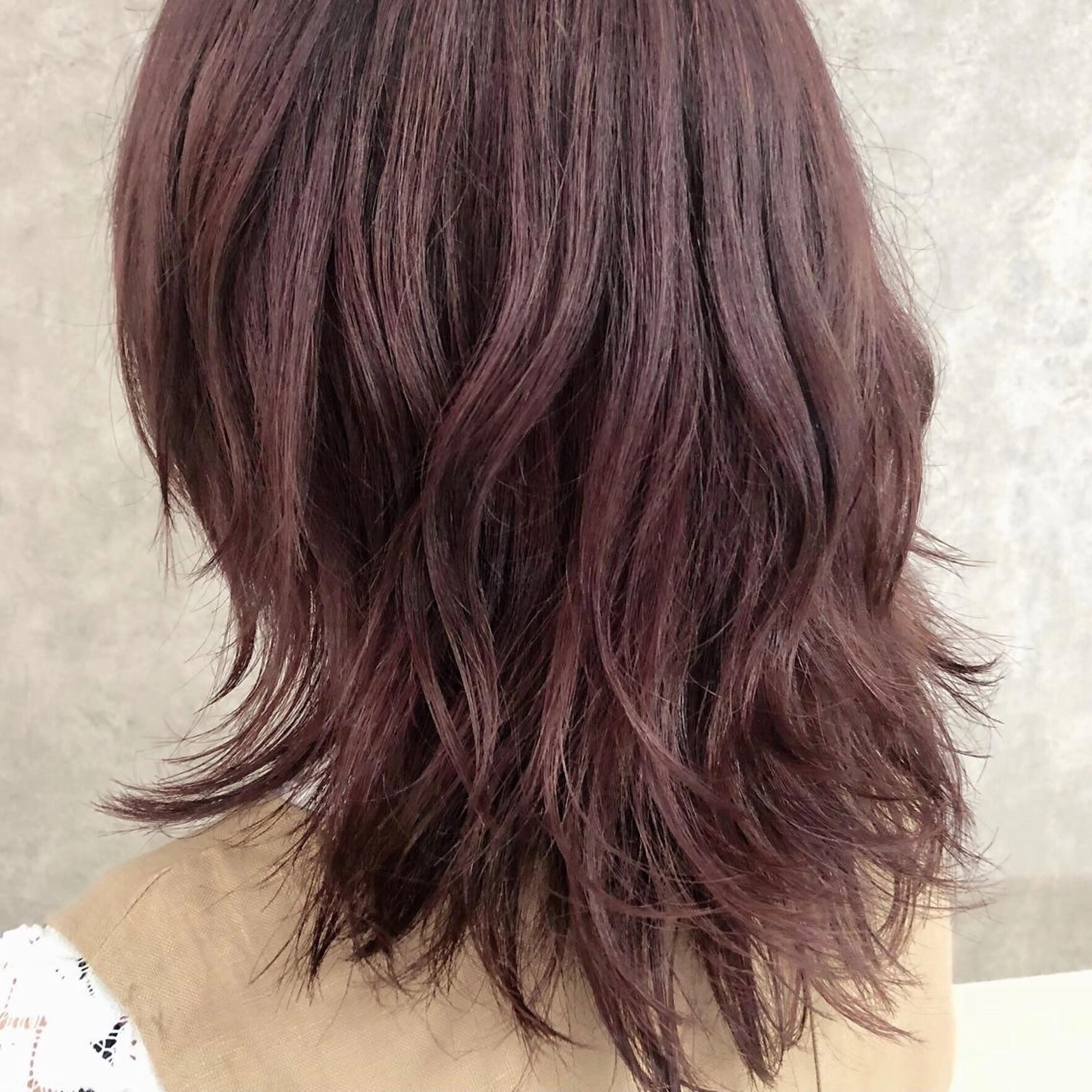 ミディアム COCO 山口僚太のヘアスタイル