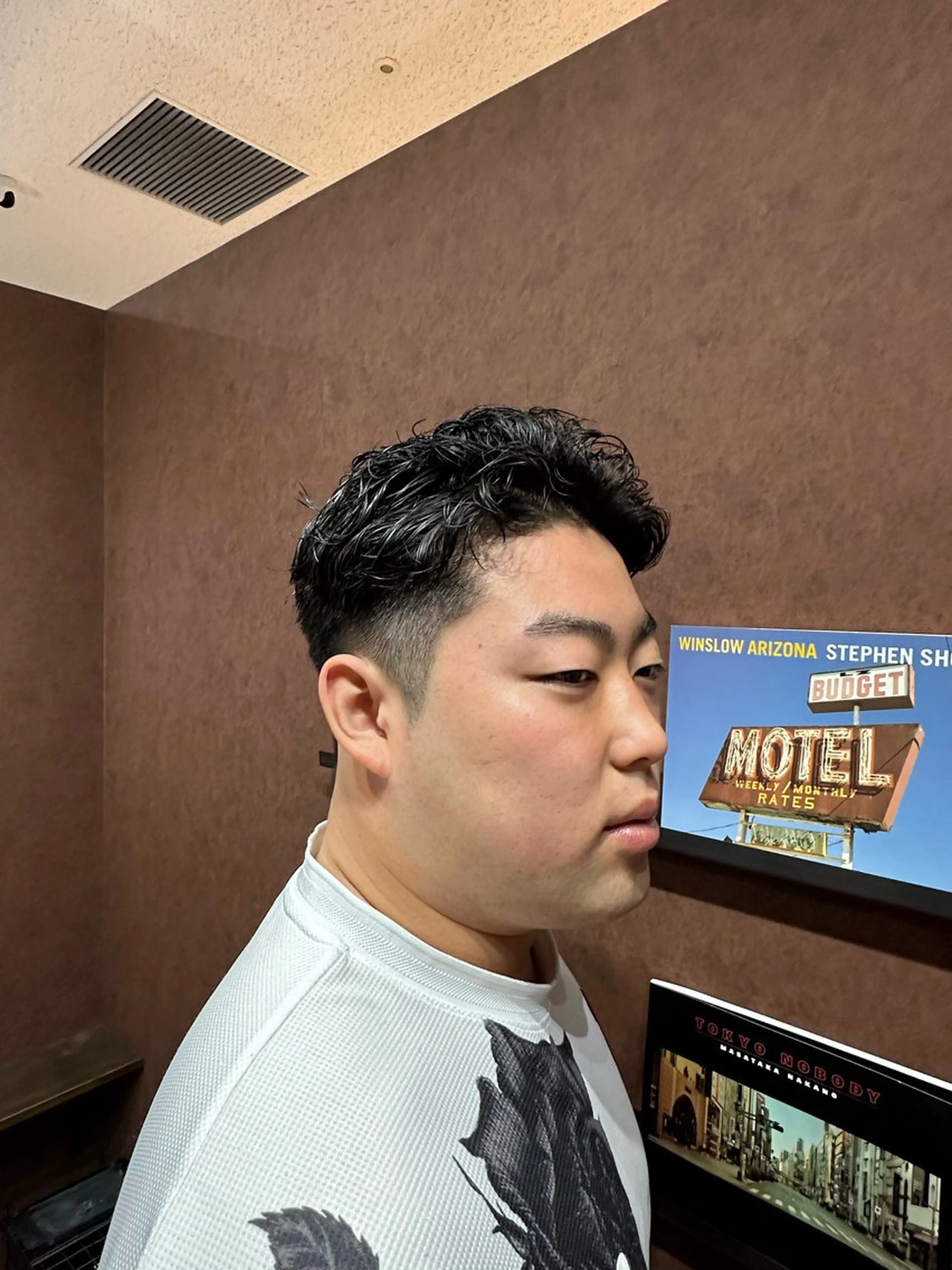 パーマ 岩崎流成 スタイリストのヘアスタイル