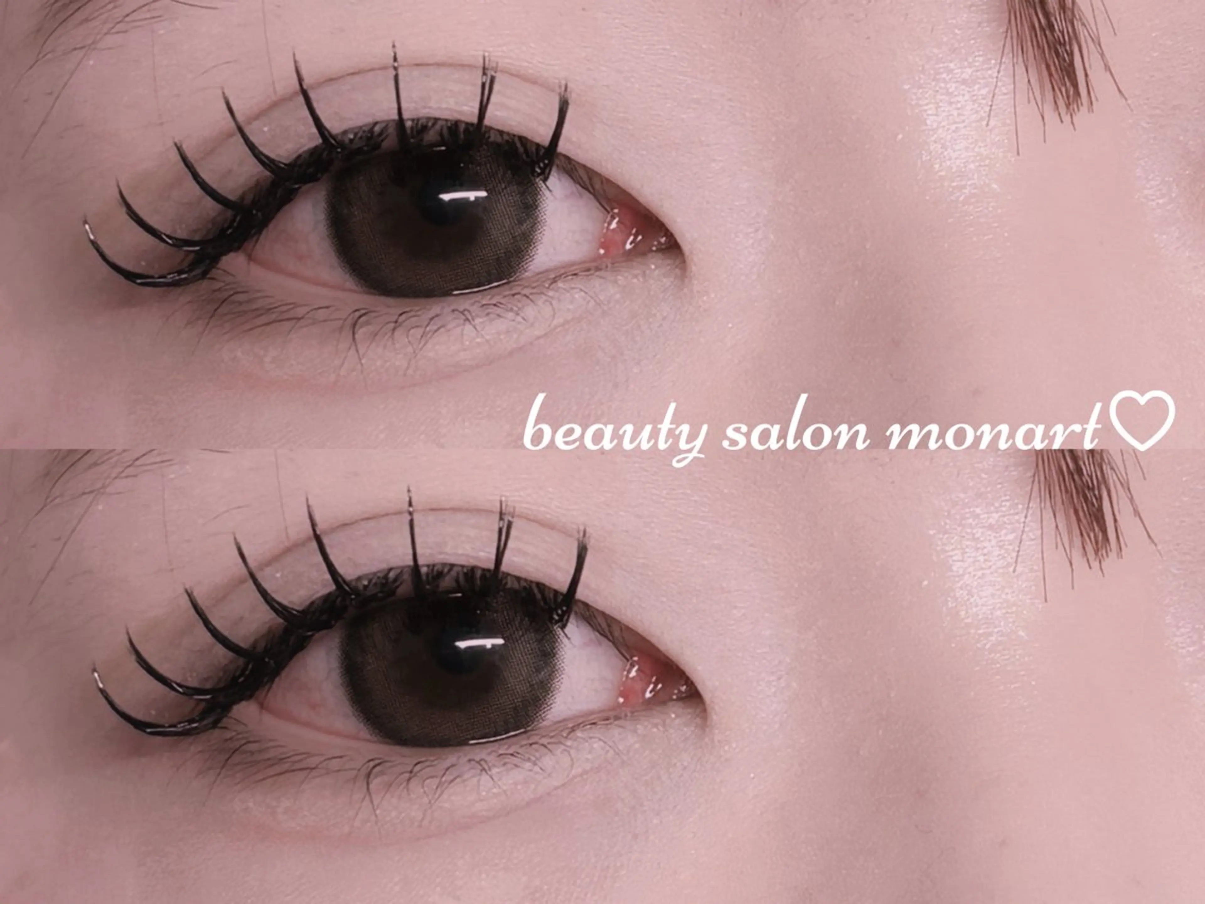 マツエク・マツパ マツエク monart kurehaのマツエク・マツパデザイン