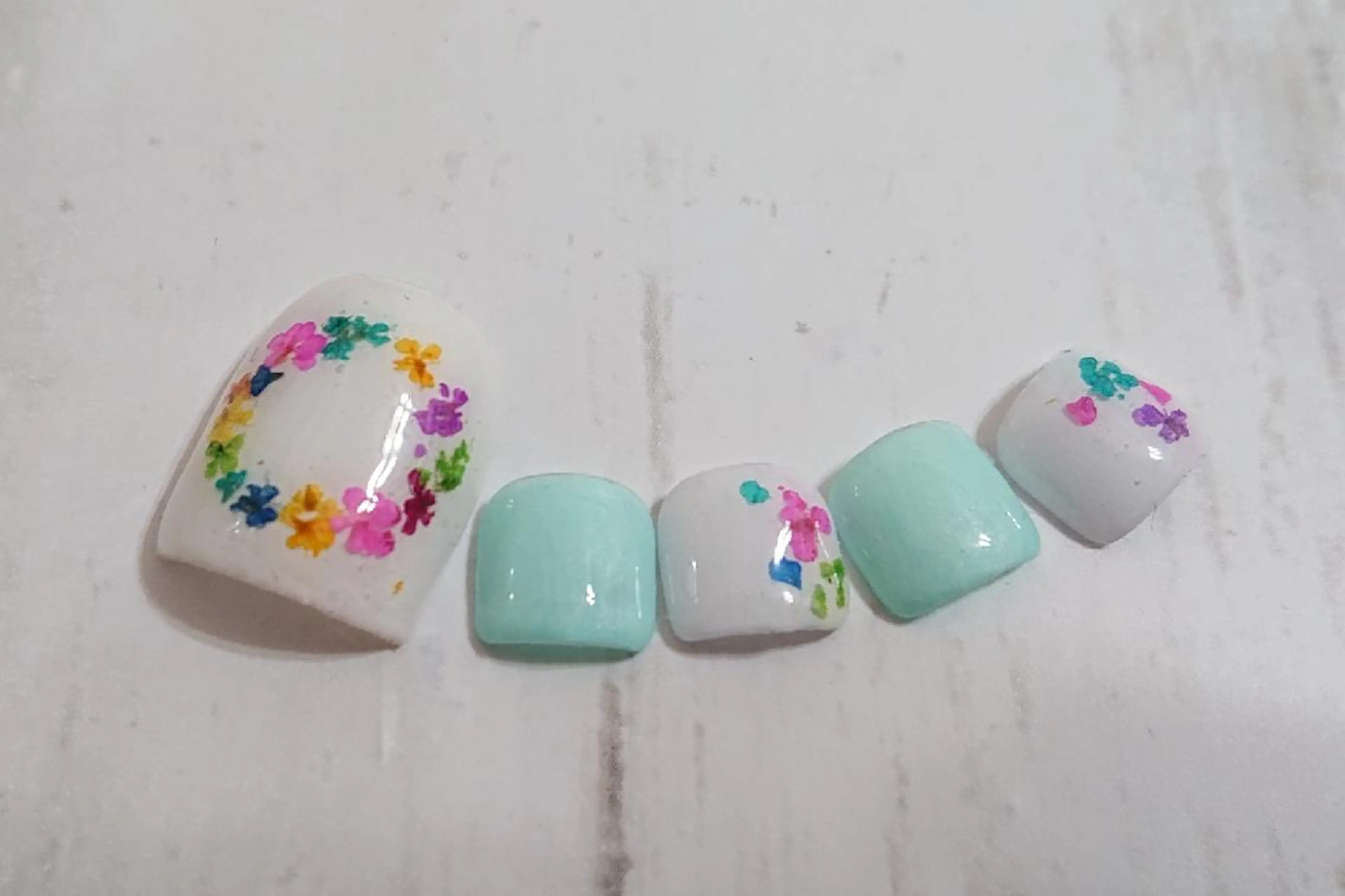 ネイル アートネイル フットネイル ジェルネイル あんきち    のネイルデザイン