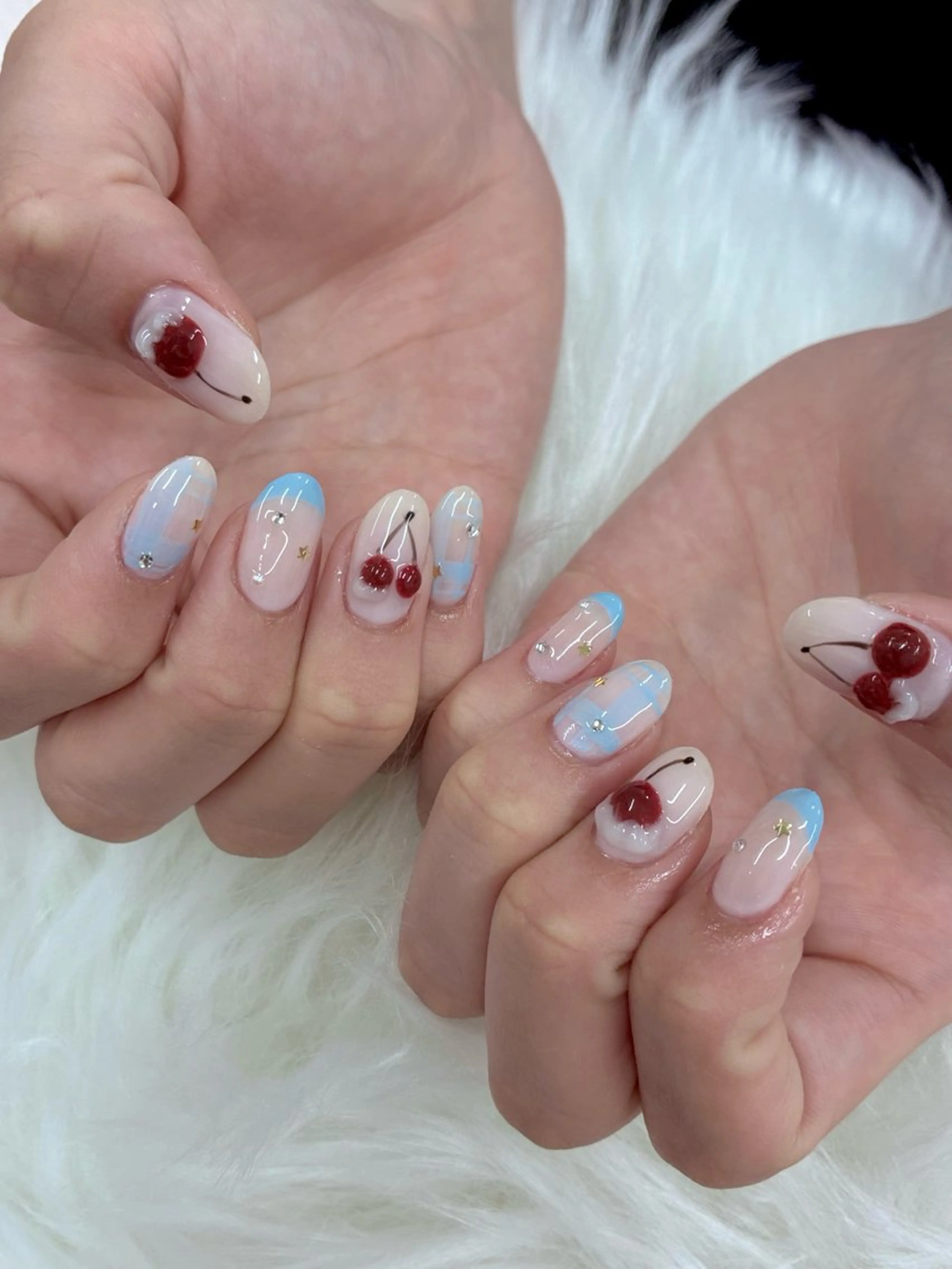 ネイル ハンドネイル ハンドケア DuLi Blinkのネイルデザイン