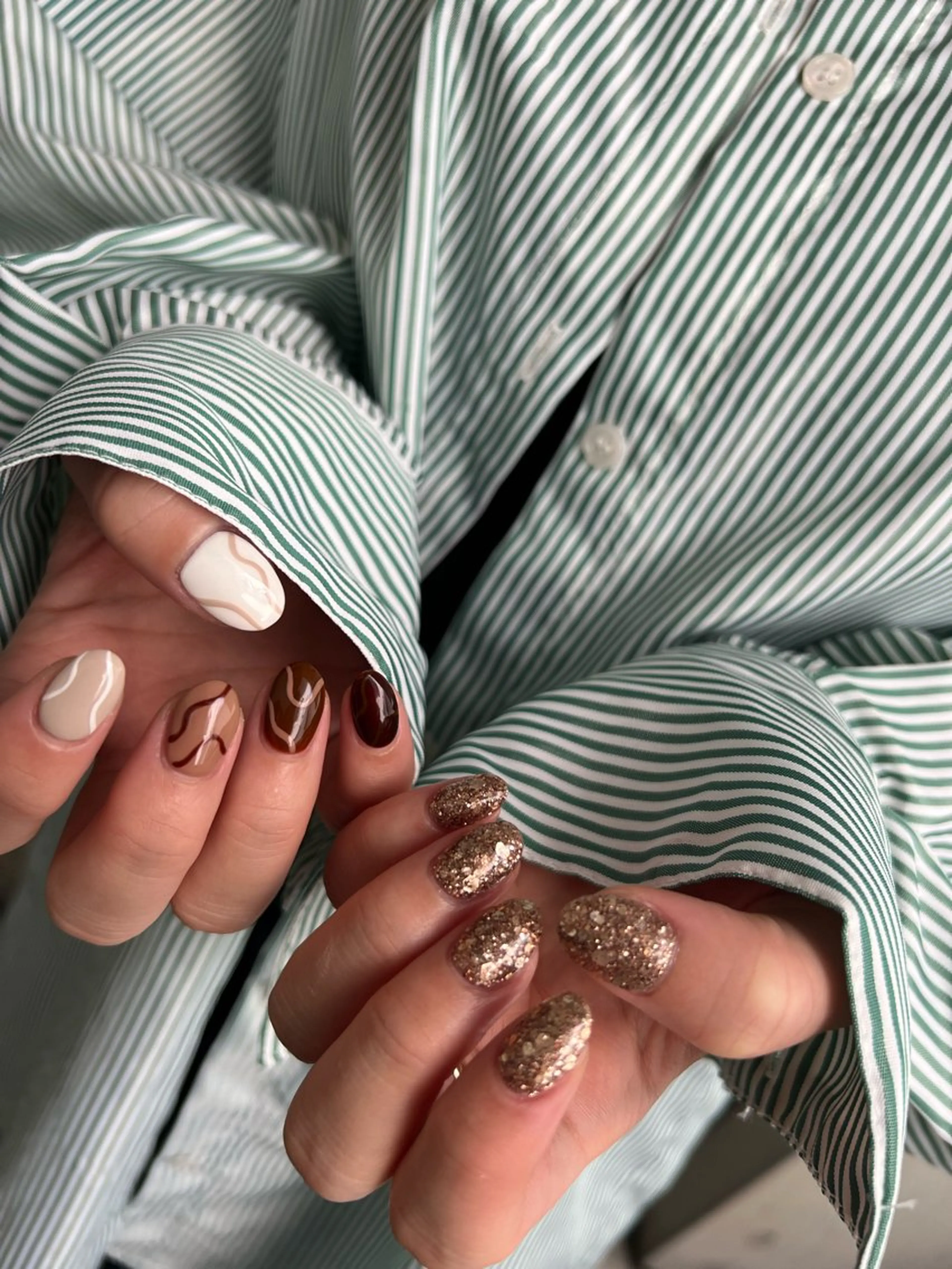 ネイル 持ち込み ニュアンスネイル Charme. NOBUKOのネイルデザイン