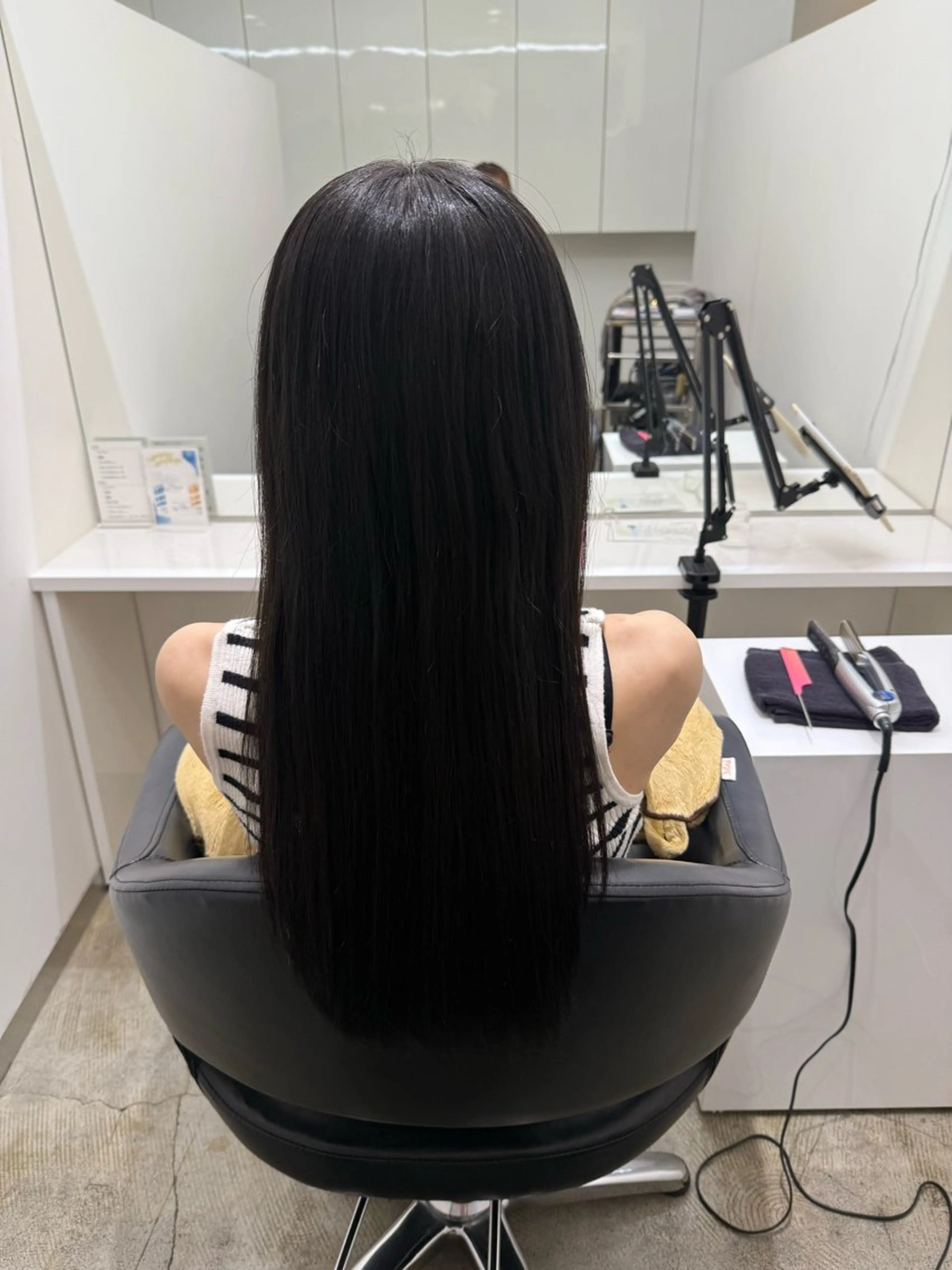 ロング 成田 悠莞のヘアスタイル