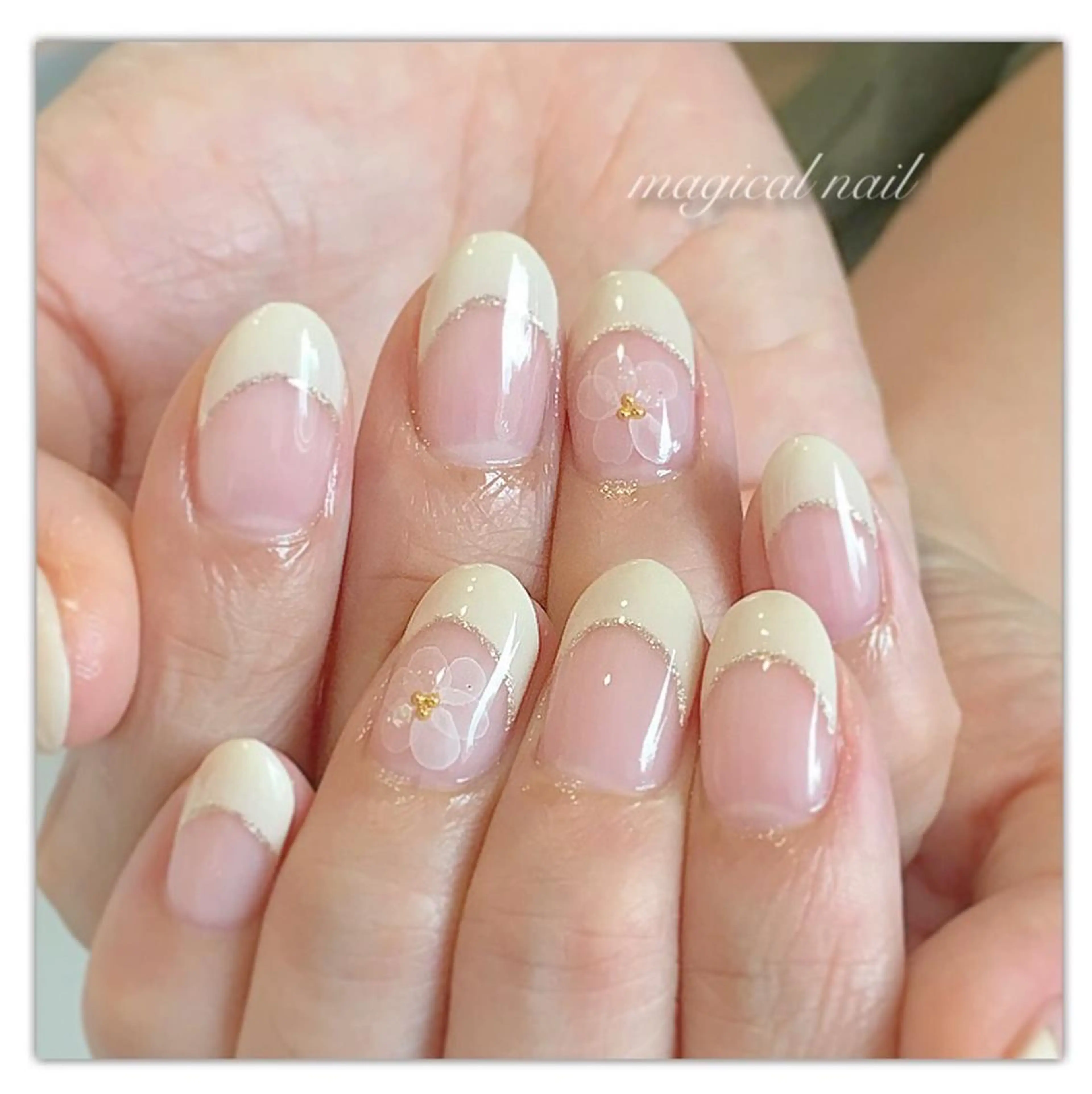 ネイル アートネイル フレンチネイル ハンドネイル magical nailのネイルデザイン