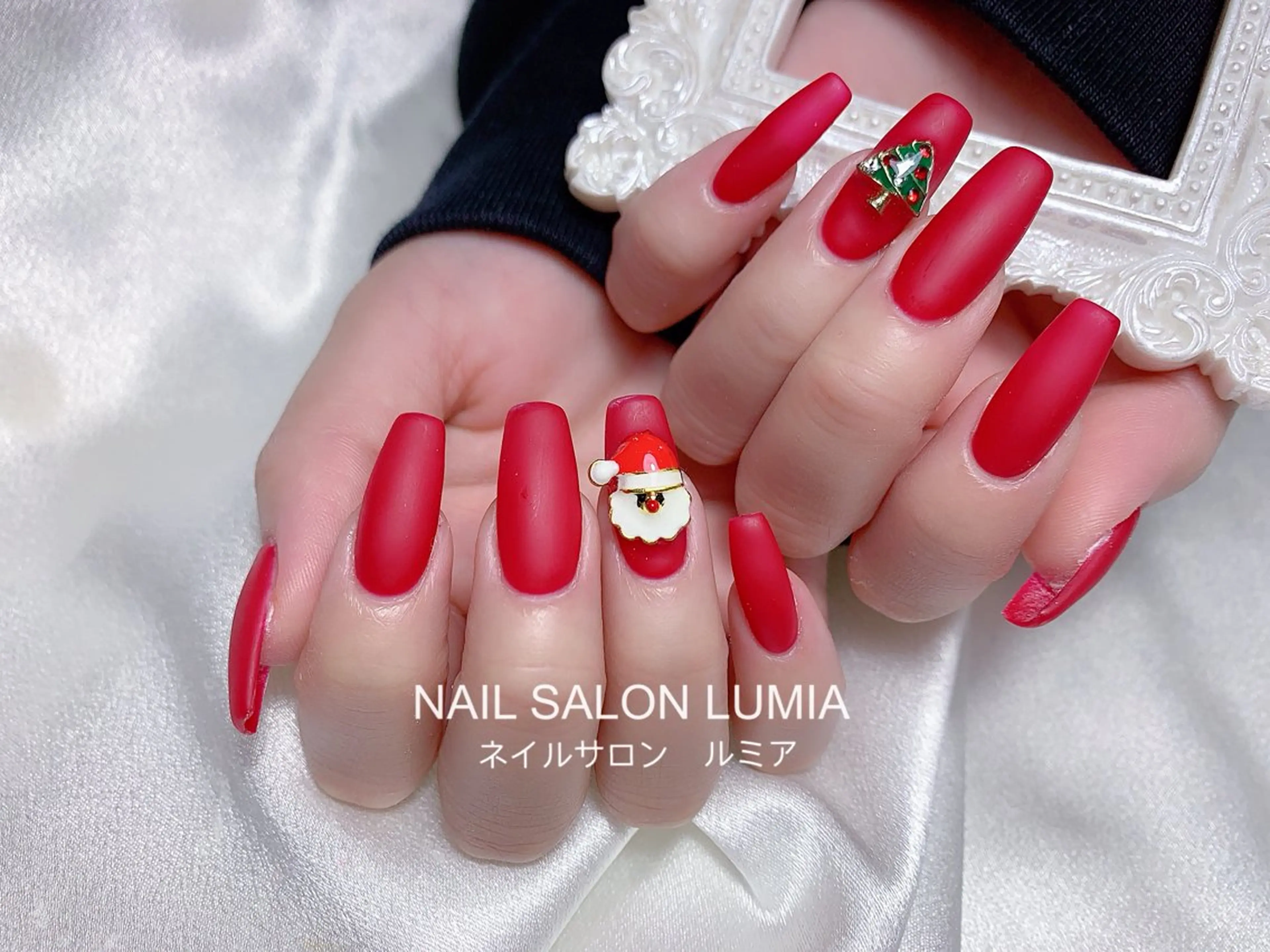 ネイル マットネイル ハンドネイル ネイルサロン ルミア Lumia 店長のネイルデザイン