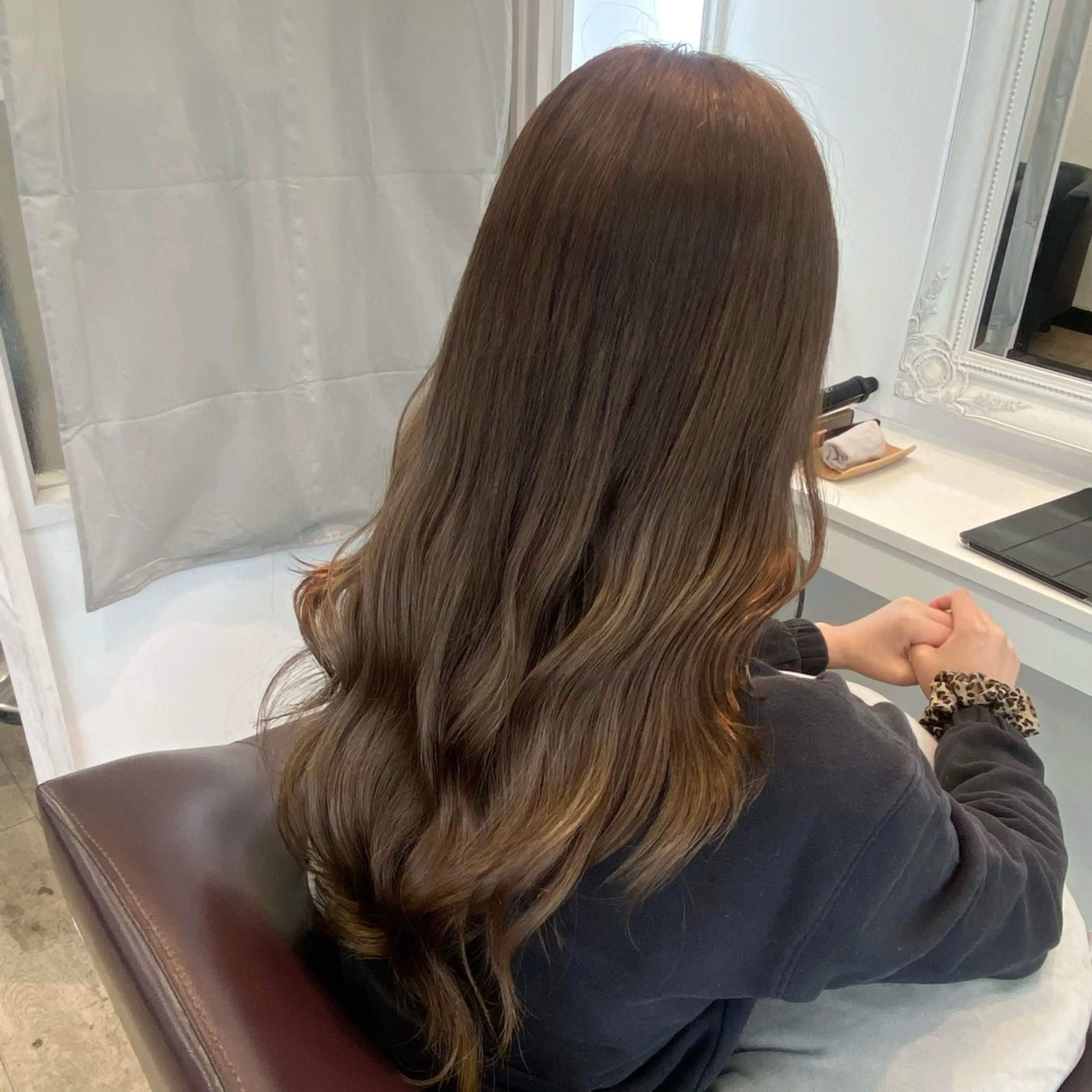 ロング カラー ベージュカラー 透明感カラー ラベンダーカラー 𝑆𝐴𝑂𝑅𝐼 /大森🪞🎀のヘアスタイル