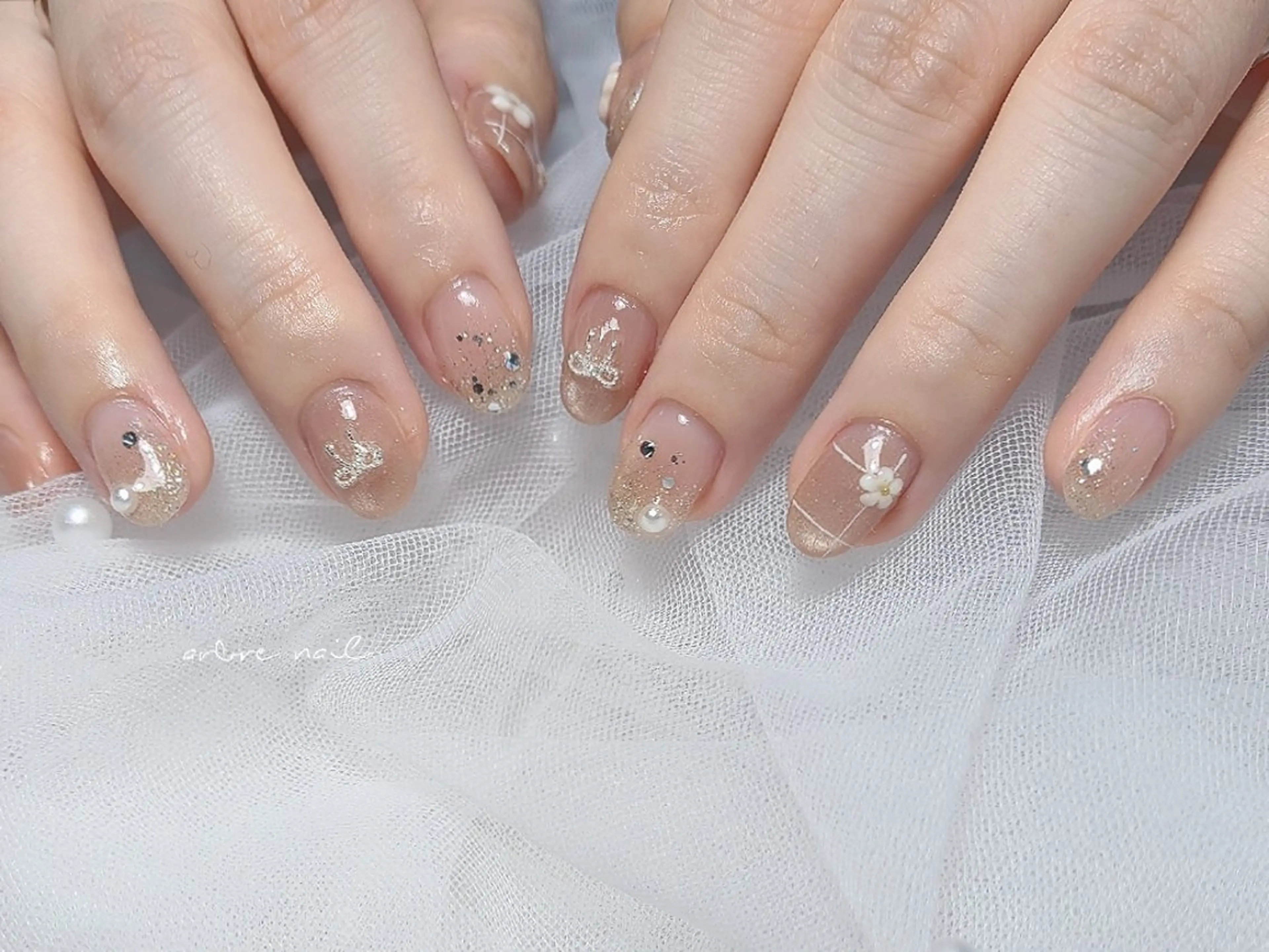 ネイル ＊arbre nail＊.アーブルネイル所属・✯.。 arbre  nail 。✯.のネイルデザイン