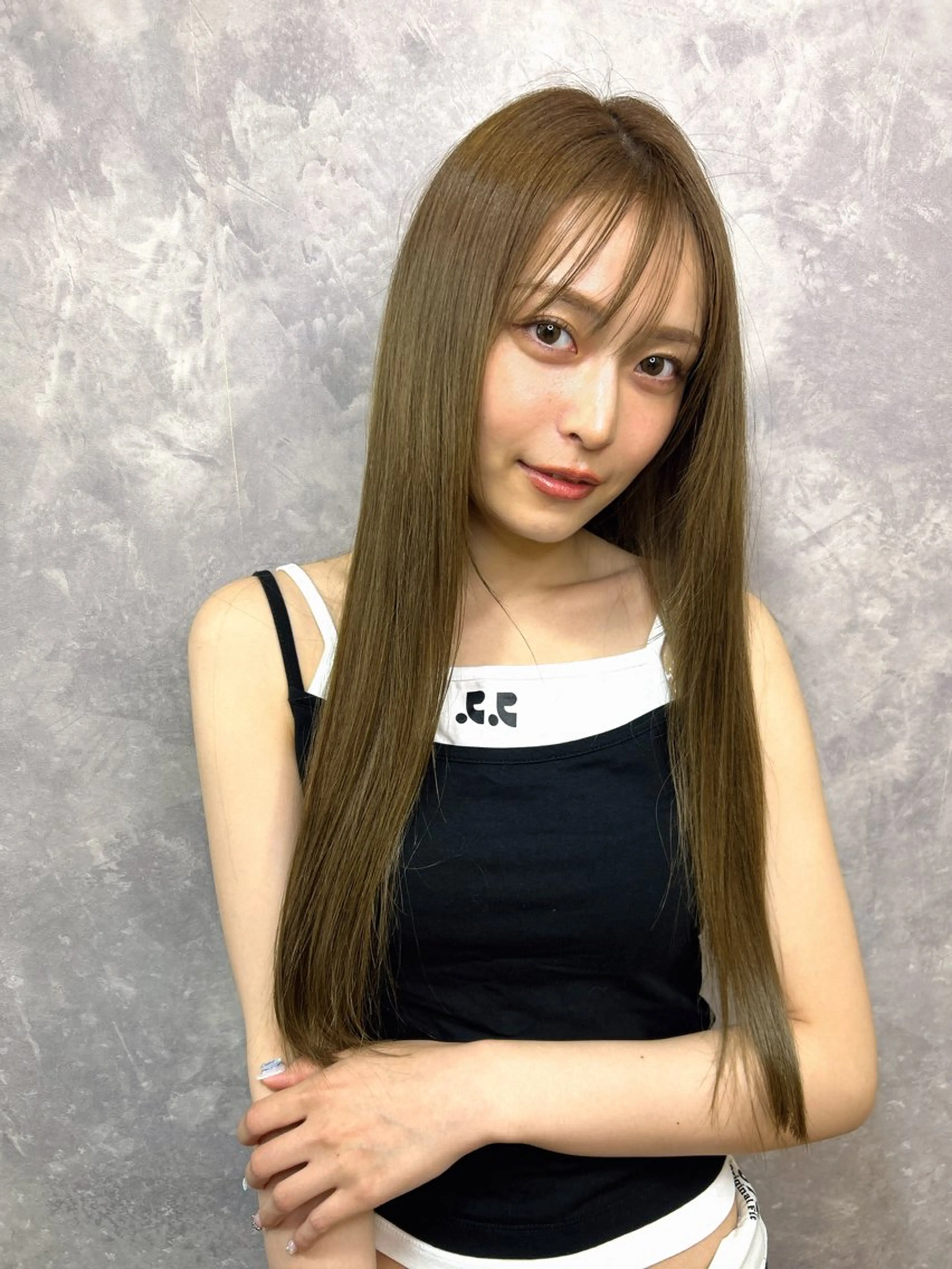 ロング 💎髪質改善/縮毛 矯正💎メンズパーマのヘアスタイル