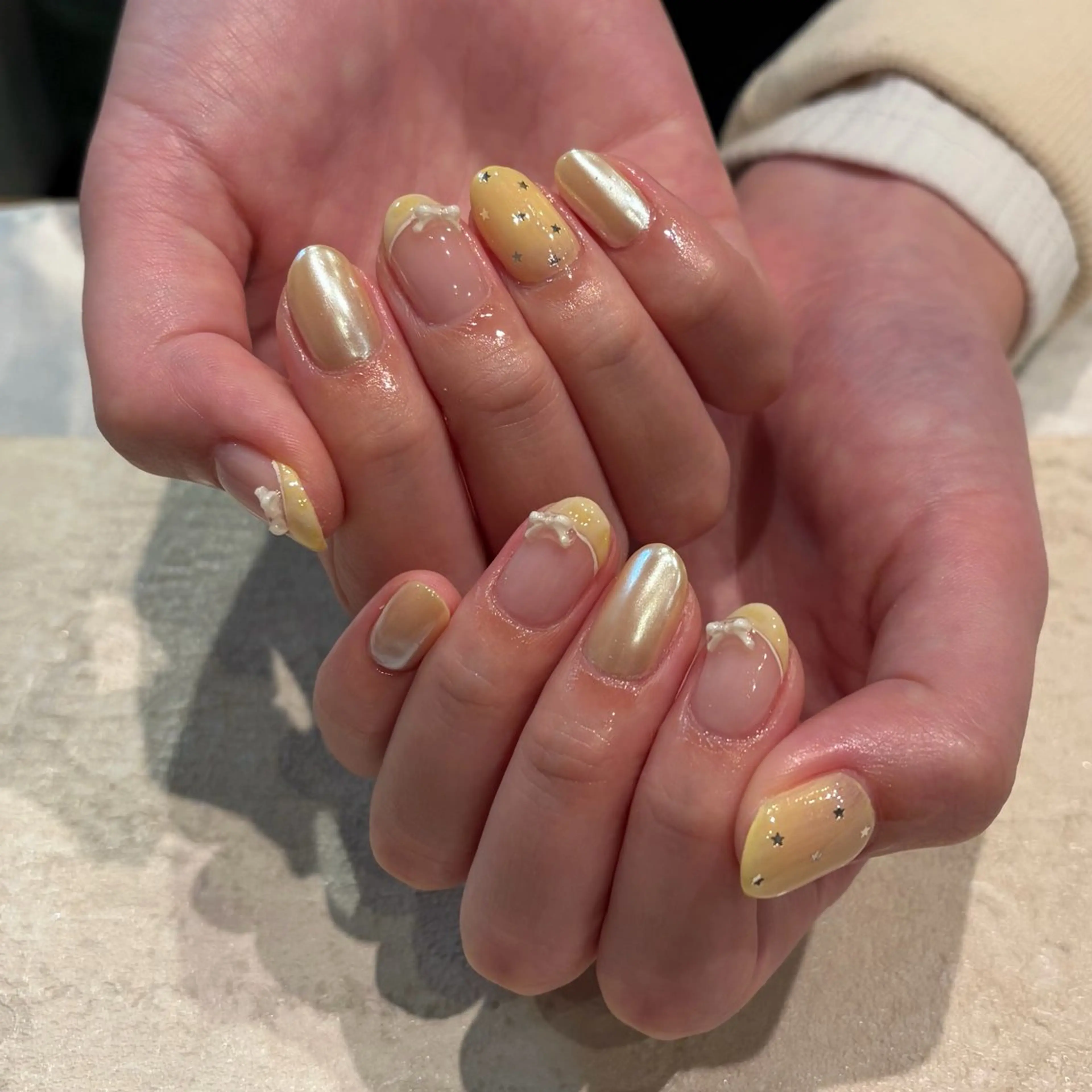 ネイル ハンドネイル ecrin エクラン maiのネイルデザイン