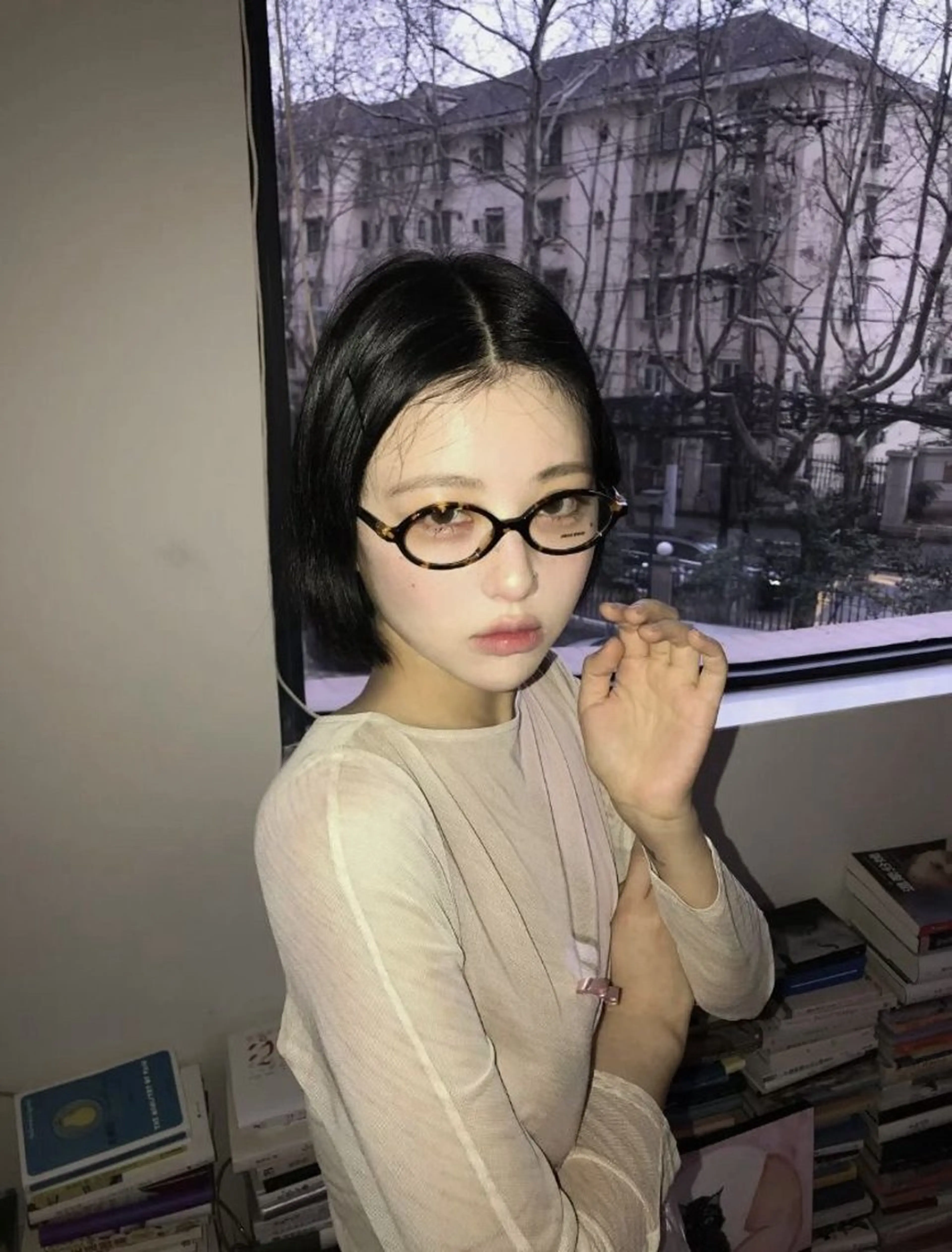 ショート ボブ イシカワ ルナのヘアスタイル