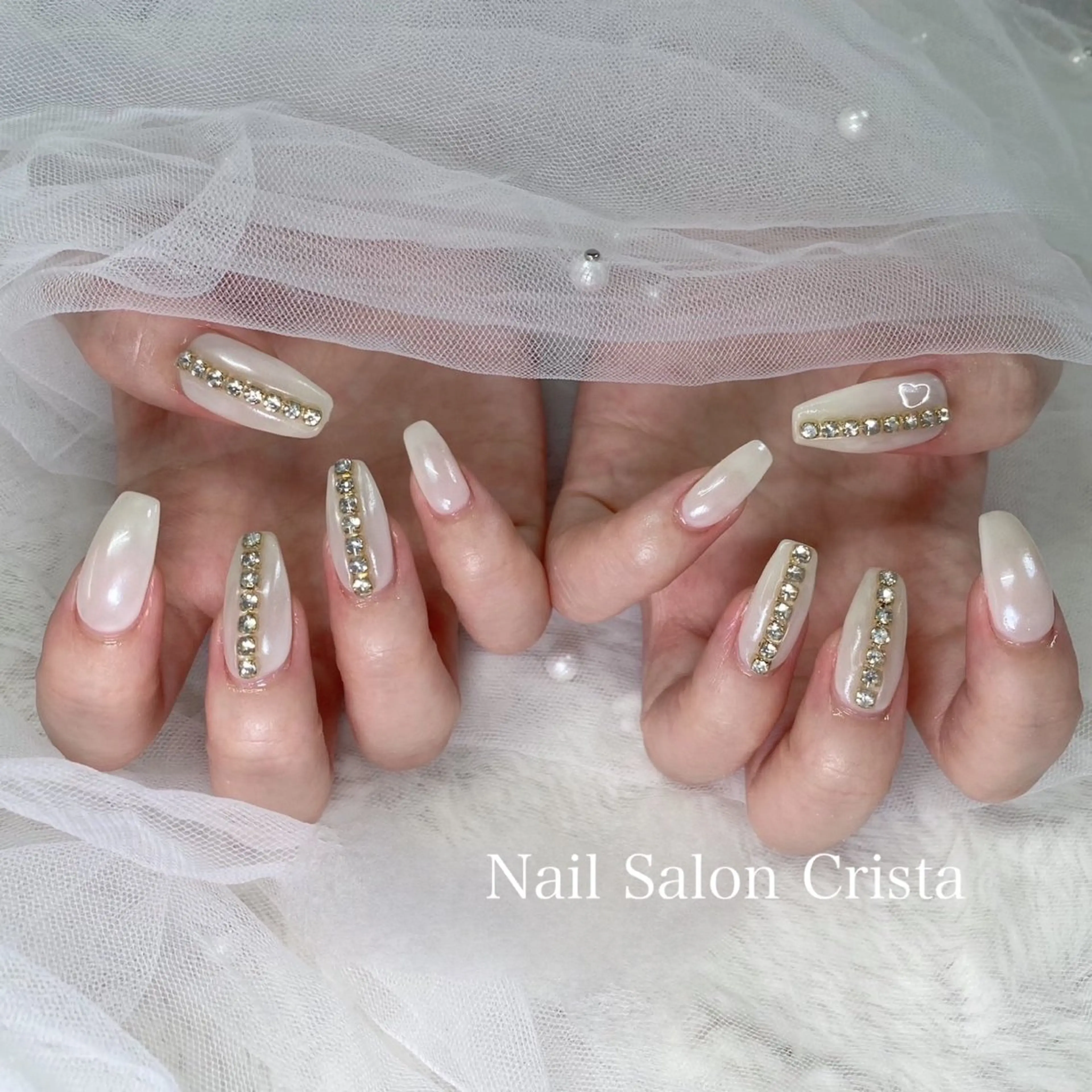 ネイル ジェルネイル パラジェル ハンドネイル CRISTA所属・CRISTA MOMOのネイルデザイン