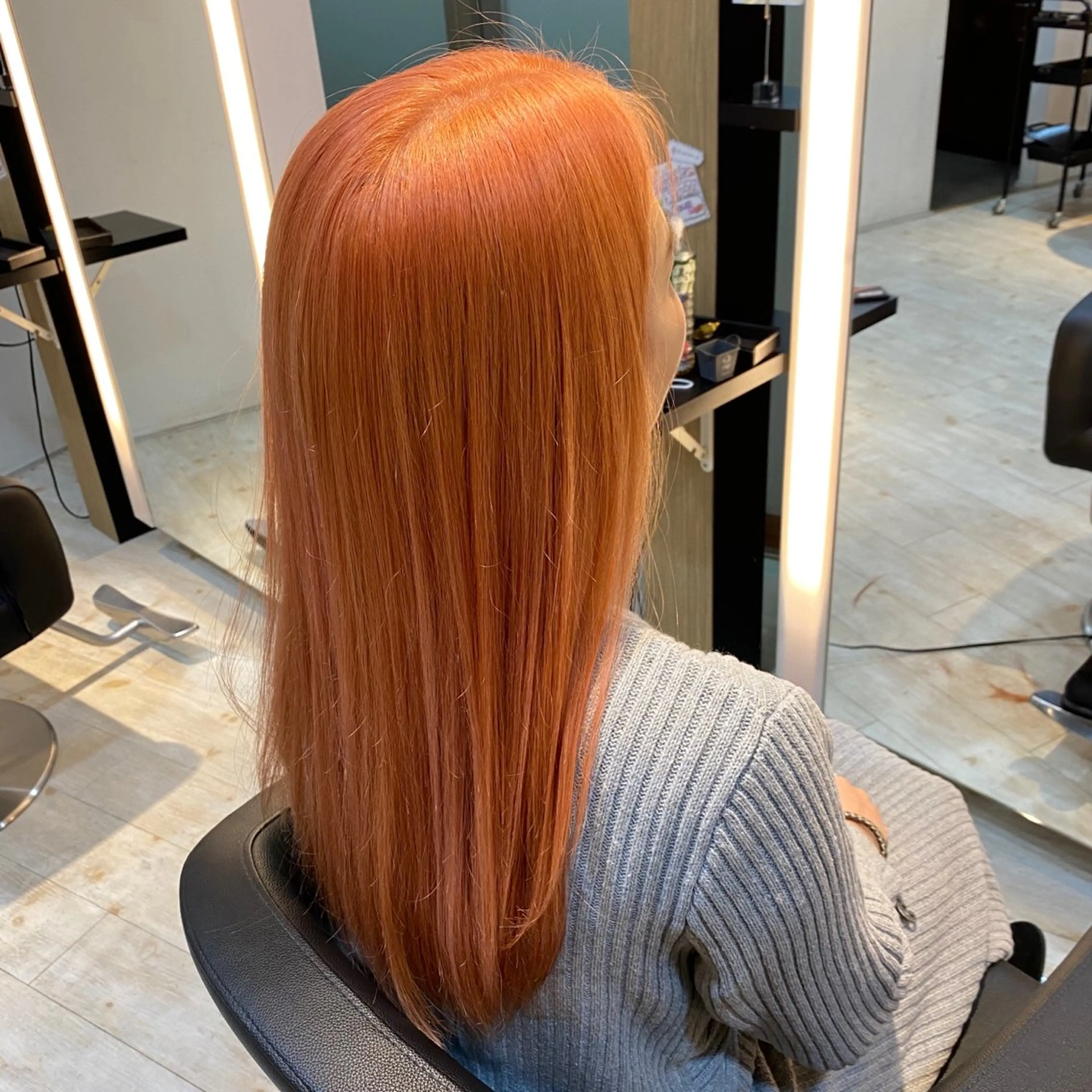 ロング カラー 井手 孔介のヘアスタイル