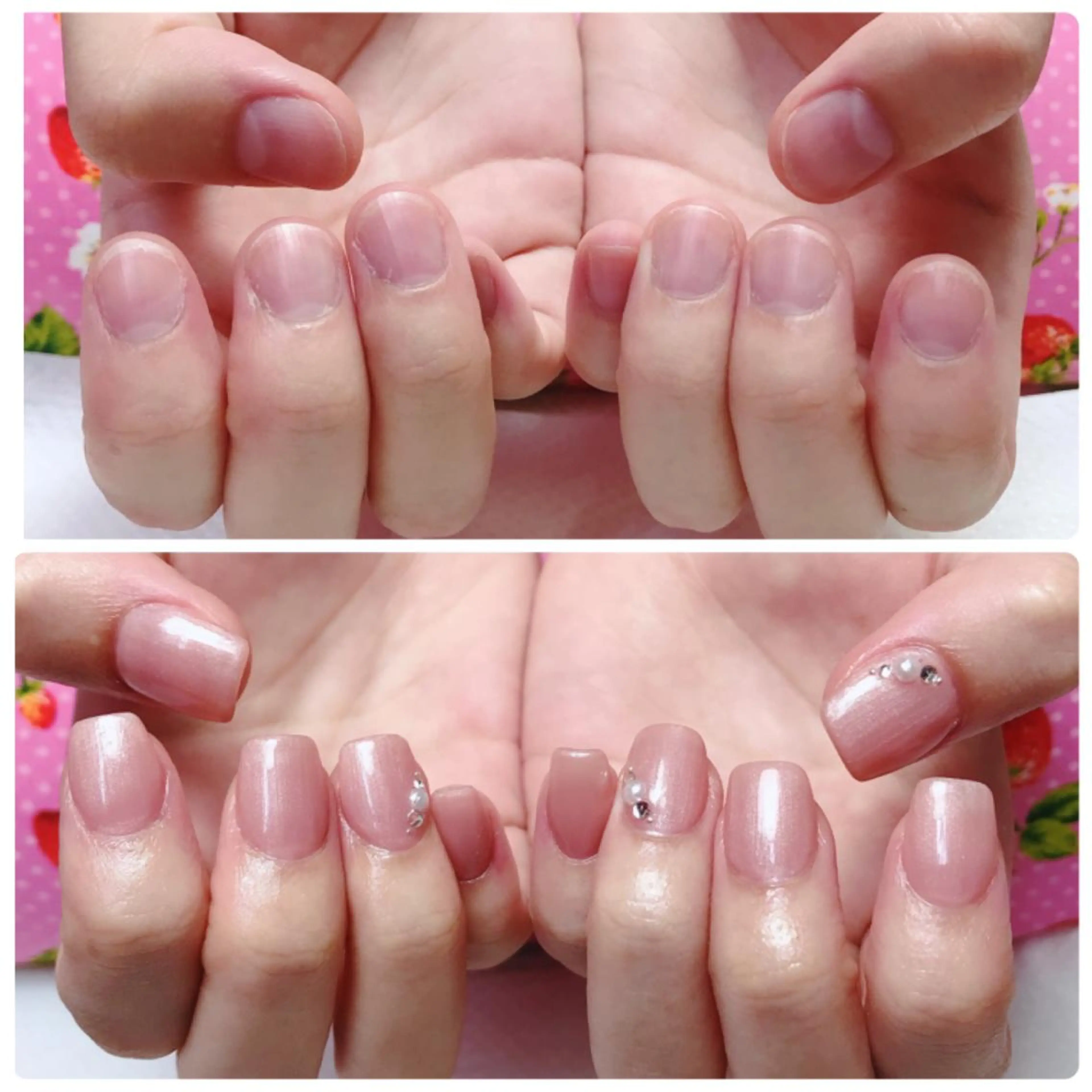 ネイル ストーンネイル ハンドネイル 深爪を断らない スカルプ高評価店のネイルデザイン