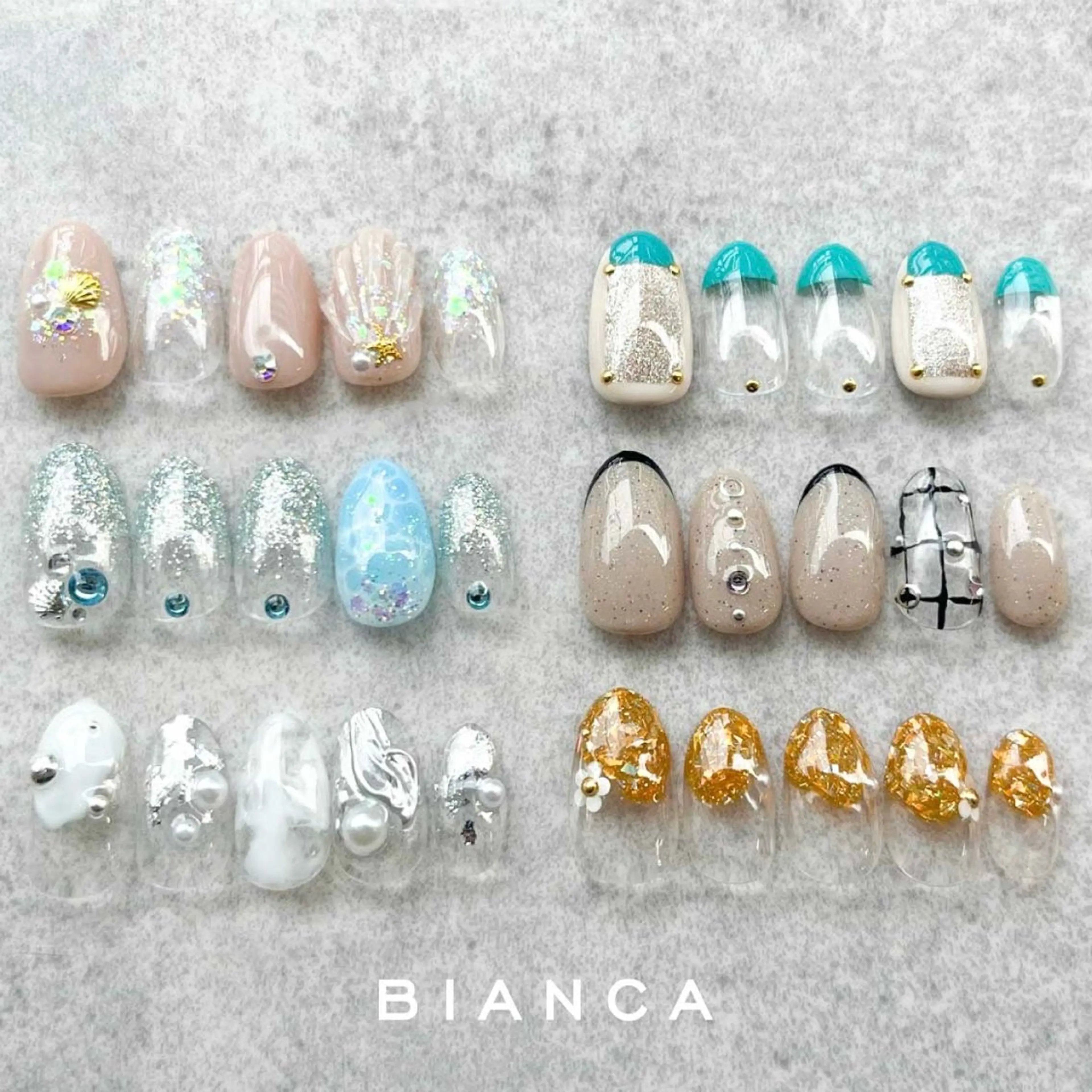 ネイル ハンドネイル Bianca赤羽 松元🥣🫧のネイルデザイン